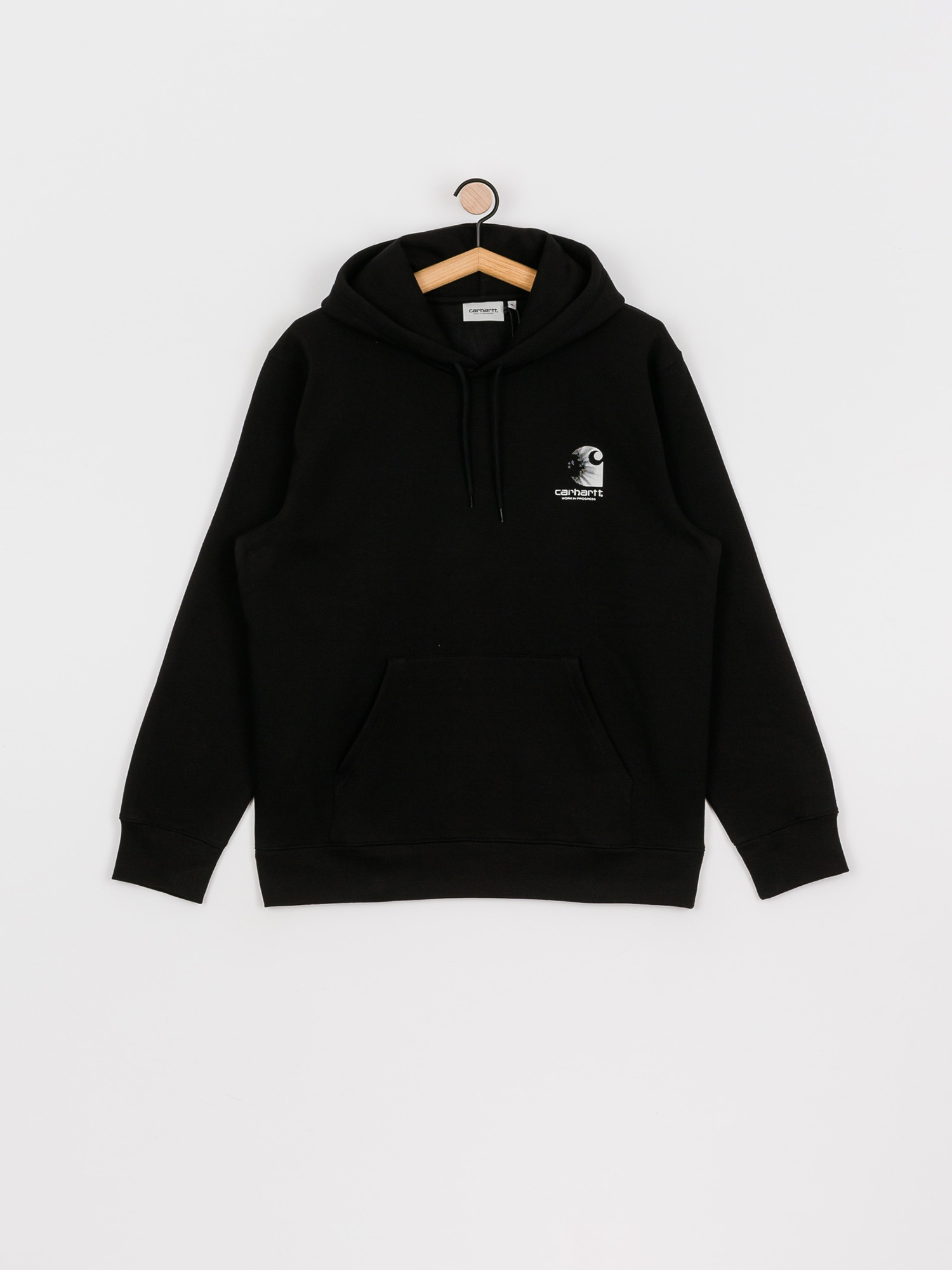 Carhartt WIP Reflective Headlight HD Hoodie (black/reflective grey)