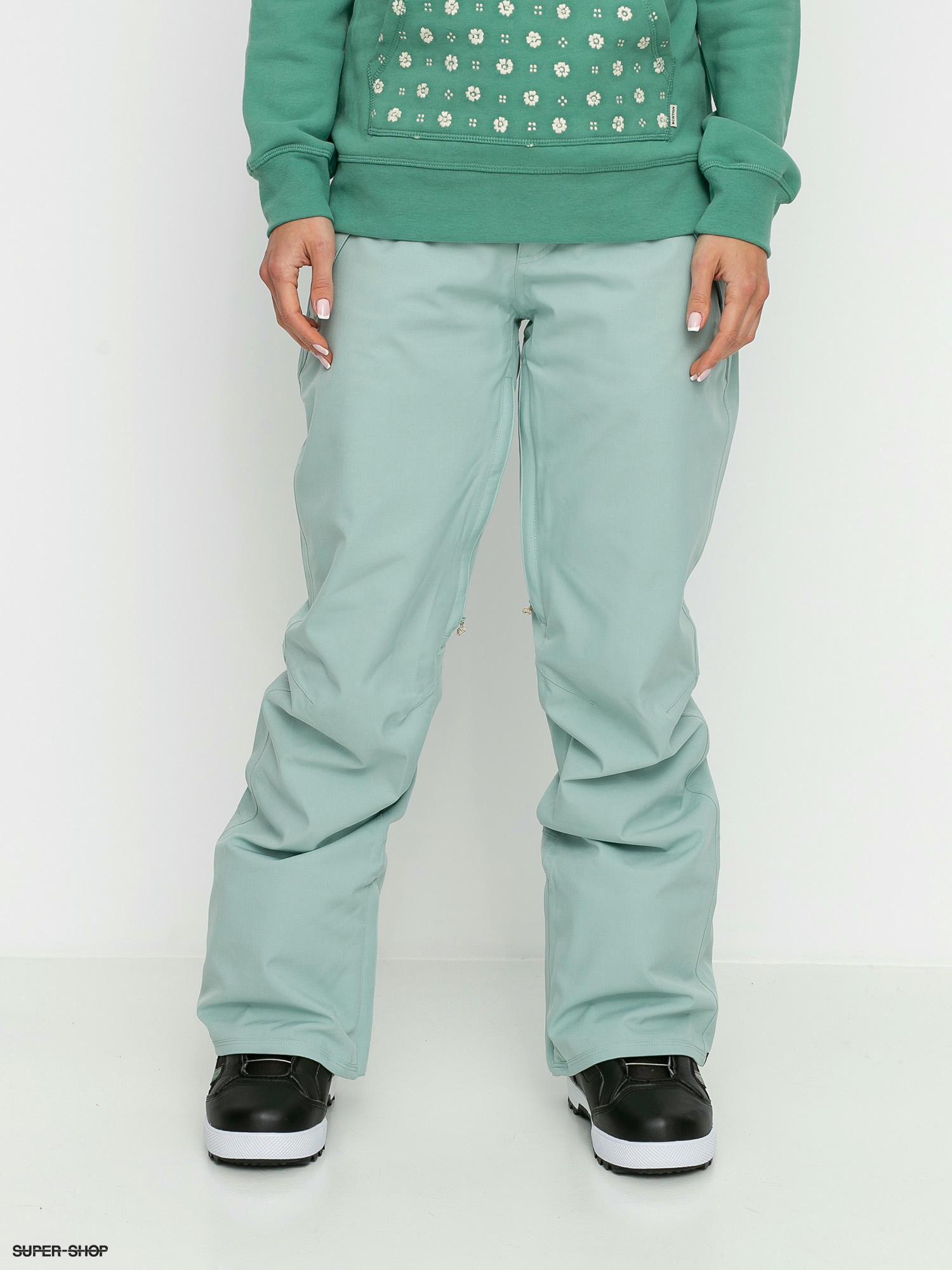 pastel snow pants