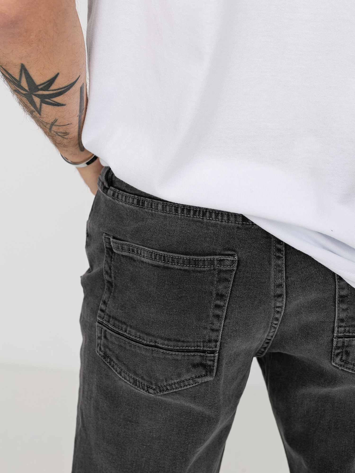 DC Worker Relaxed Stretch Pants (medium grey)