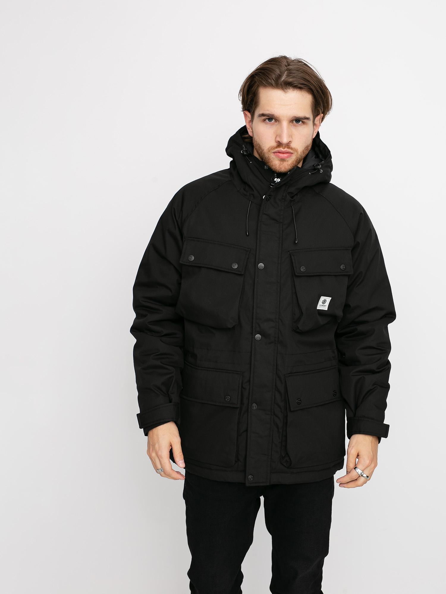 Element Mountain Parka Jacket (flint black)