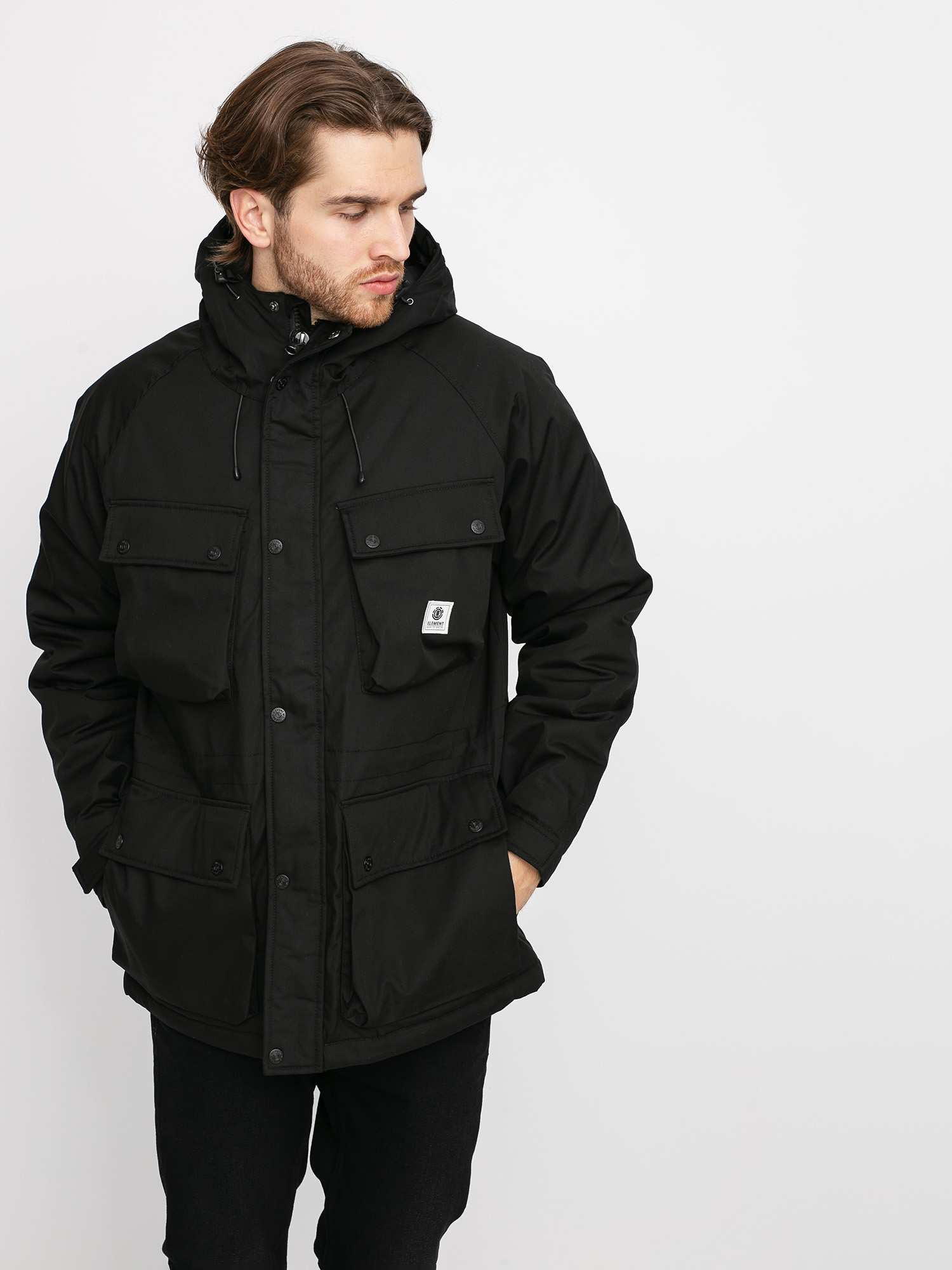 Element Mountain Parka Jacket (flint black)