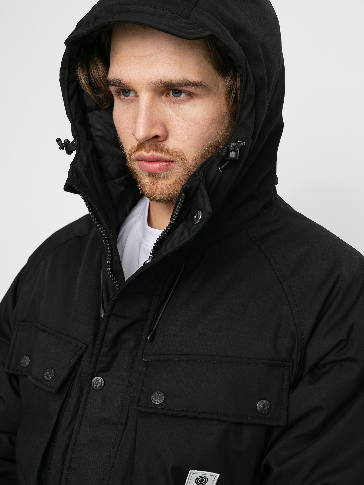 Element Mountain Parka Jacket (flint black)