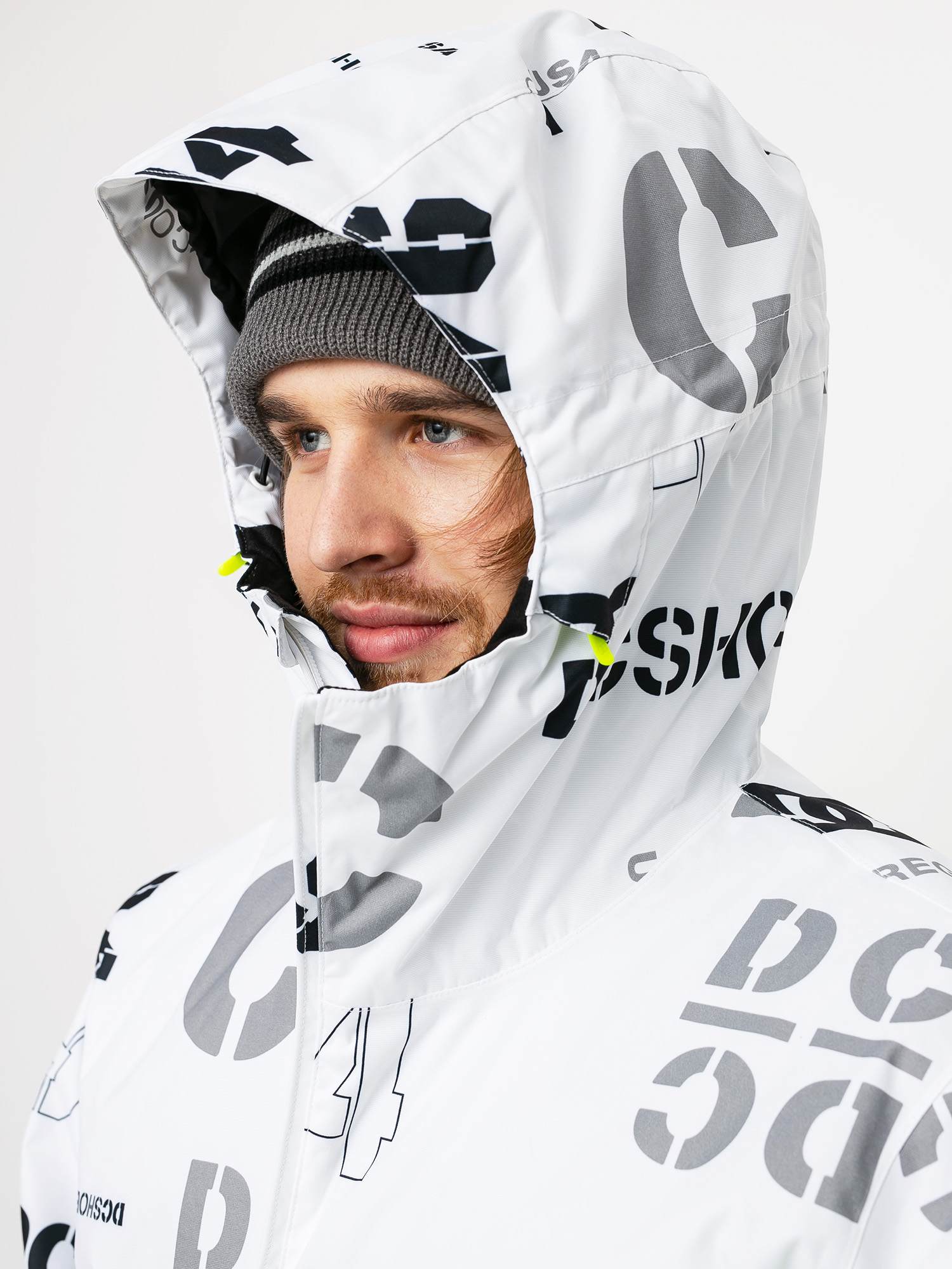Mens DC Propaganda Snowboard jacket (syndicate white)