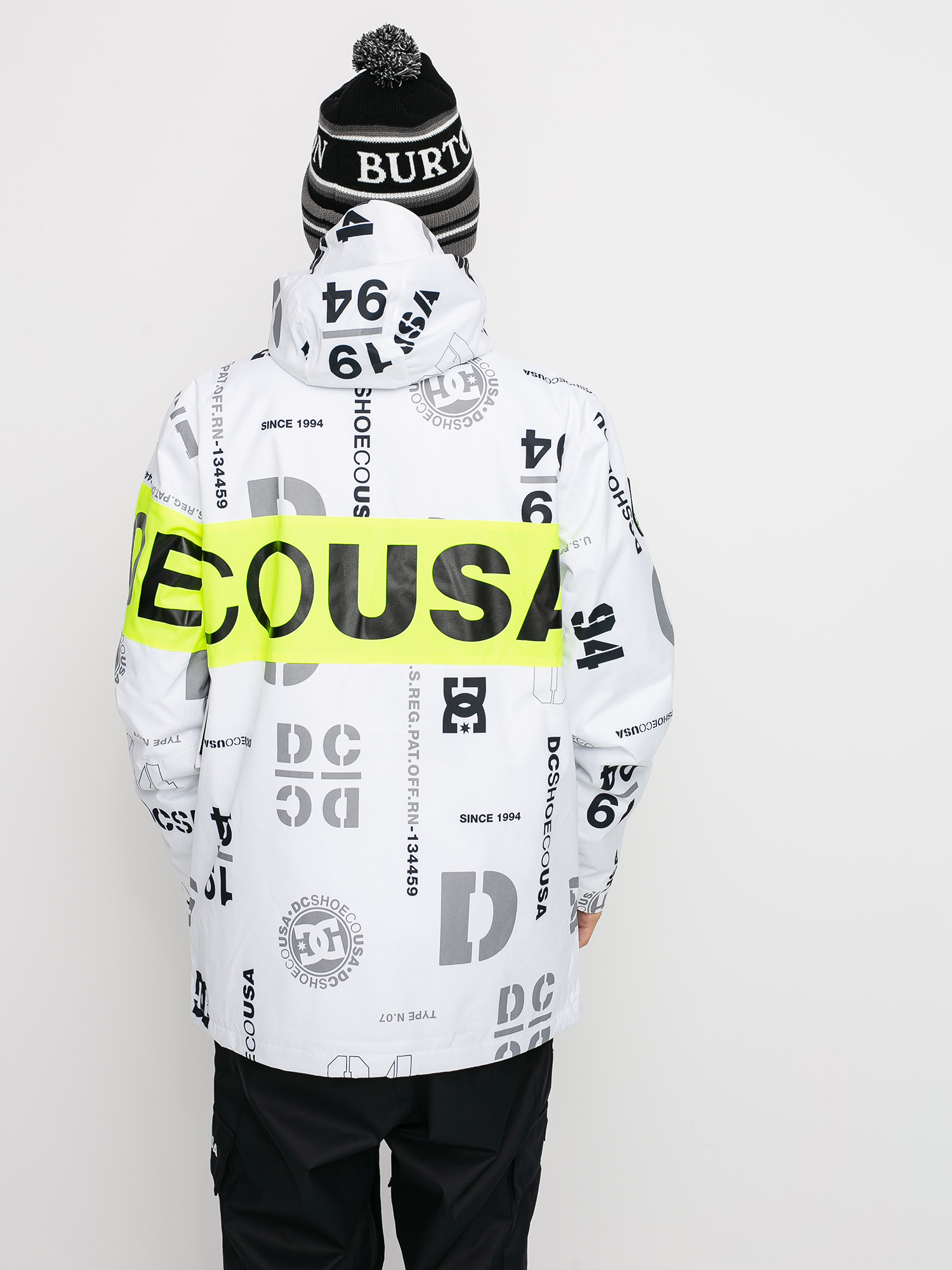 Mens DC Propaganda Snowboard jacket (syndicate white)