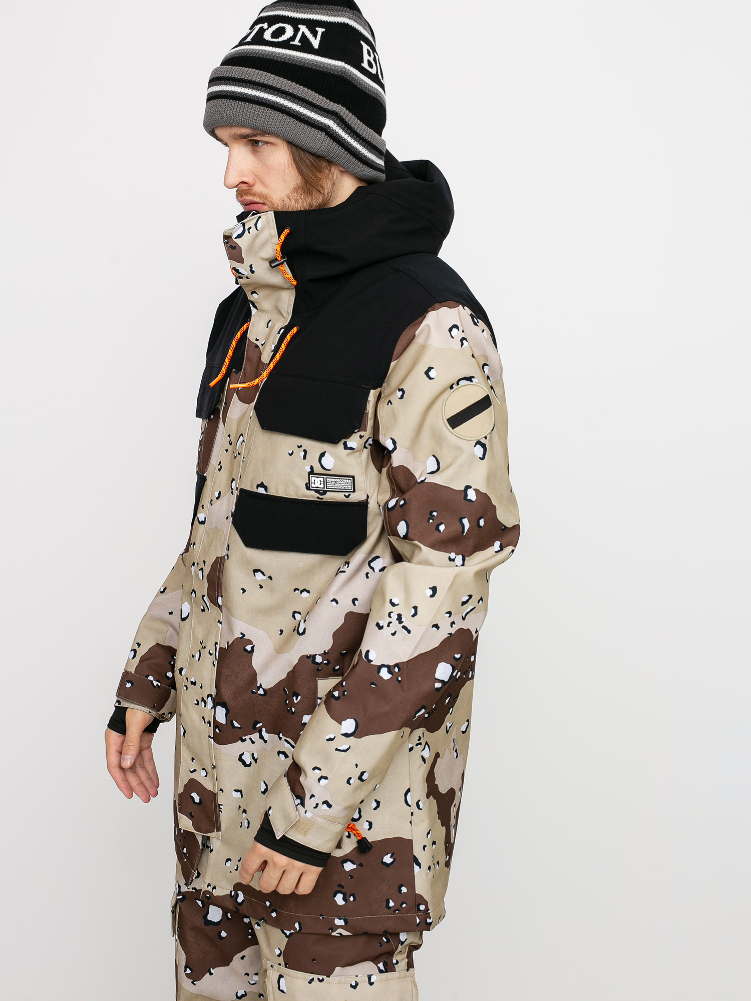 Mens DC Haven Snowboard jacket (chocolate chip camo)
