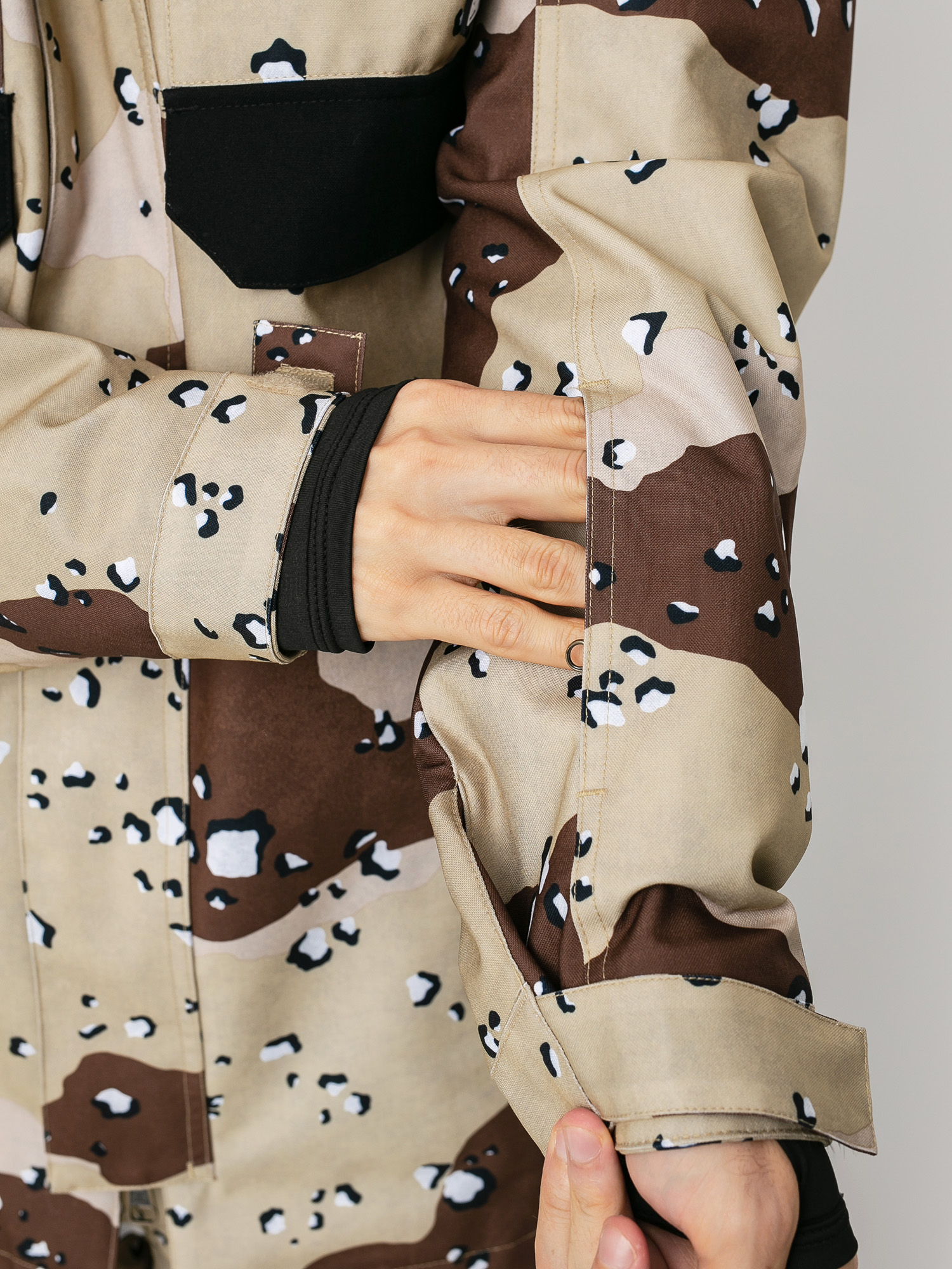 Mens DC Haven Snowboard jacket (chocolate chip camo)