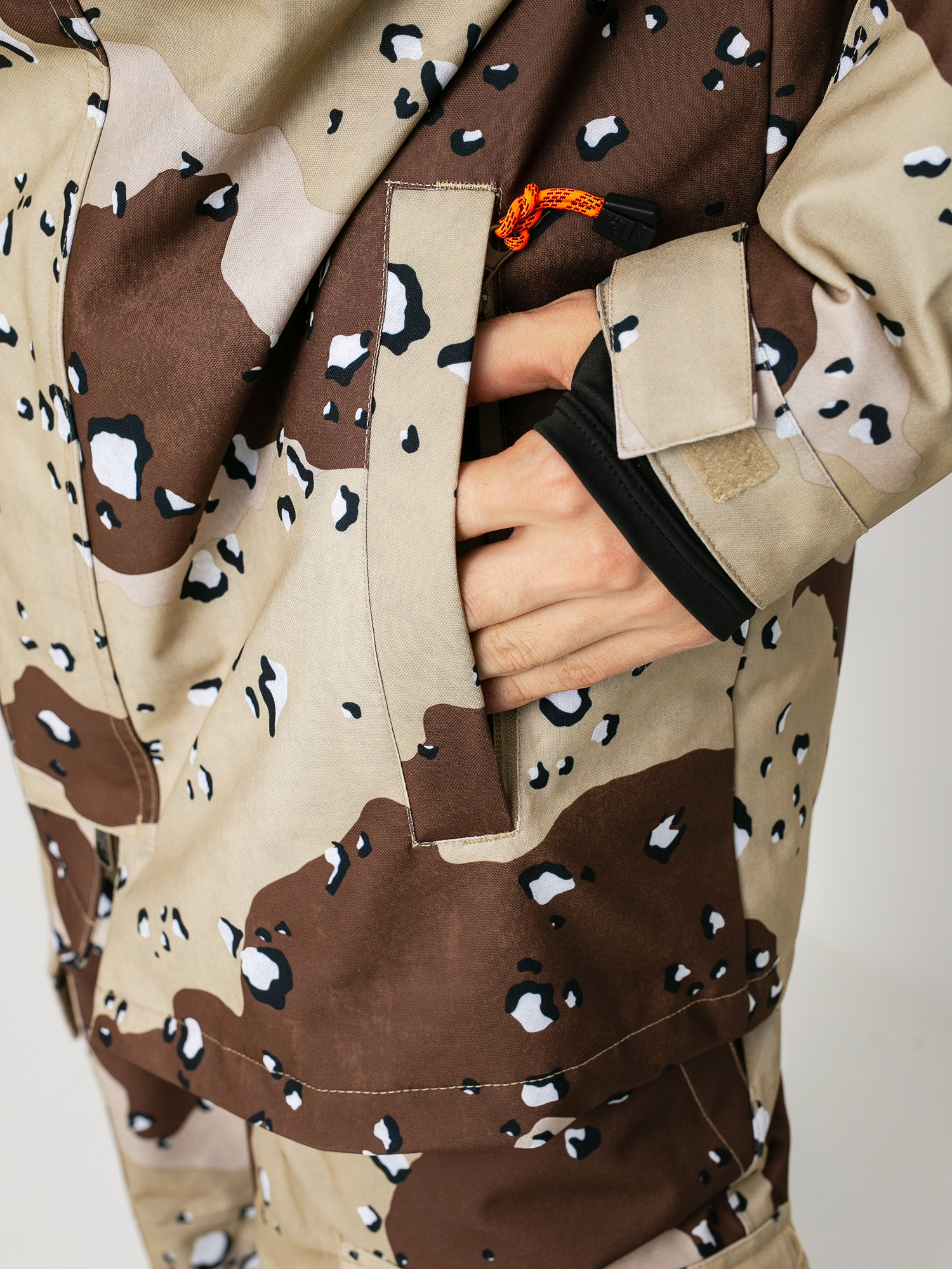 Mens DC Haven Snowboard jacket (chocolate chip camo)