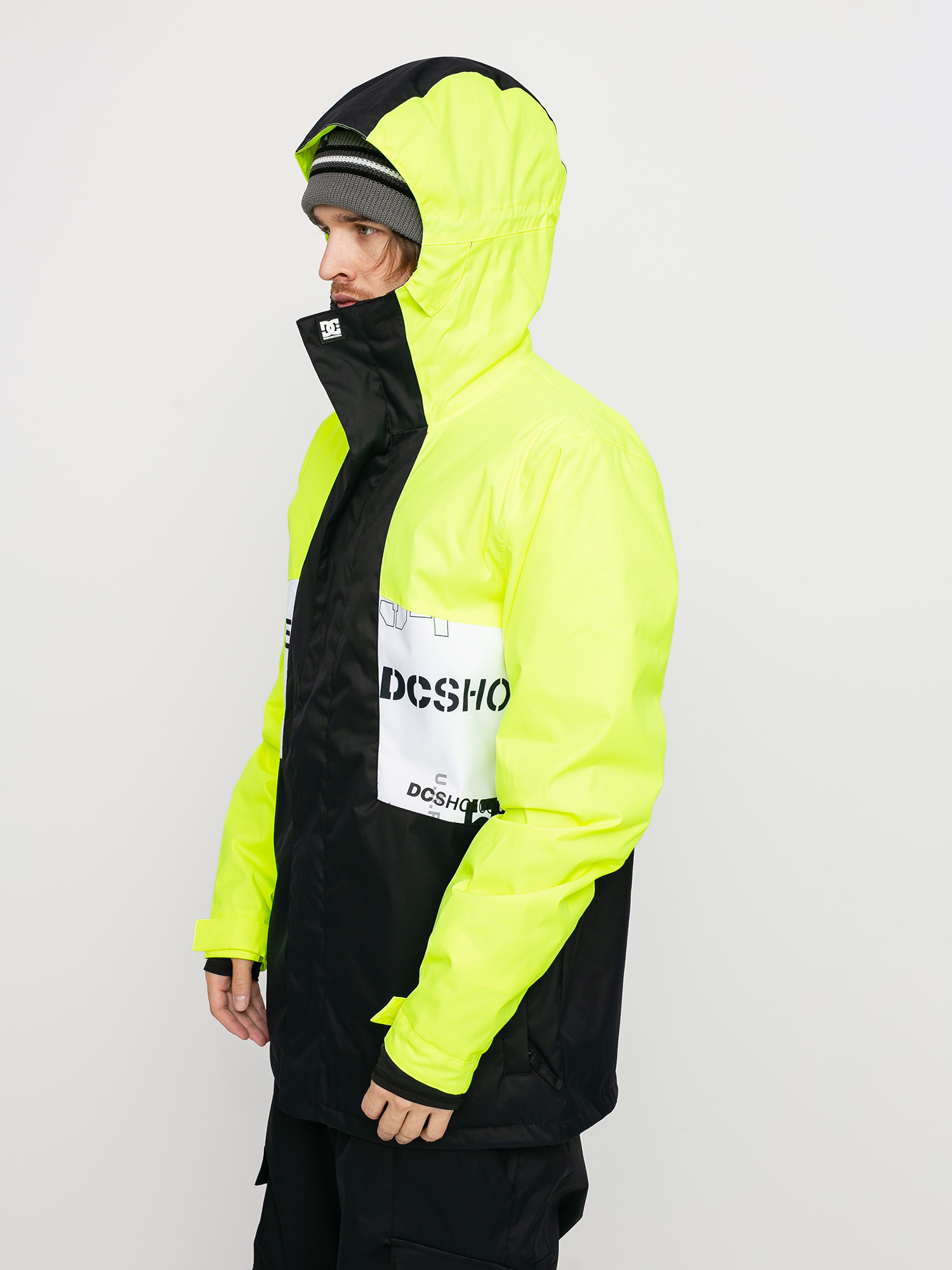 Mens DC Defy Snowboard jacket (syndicate white)