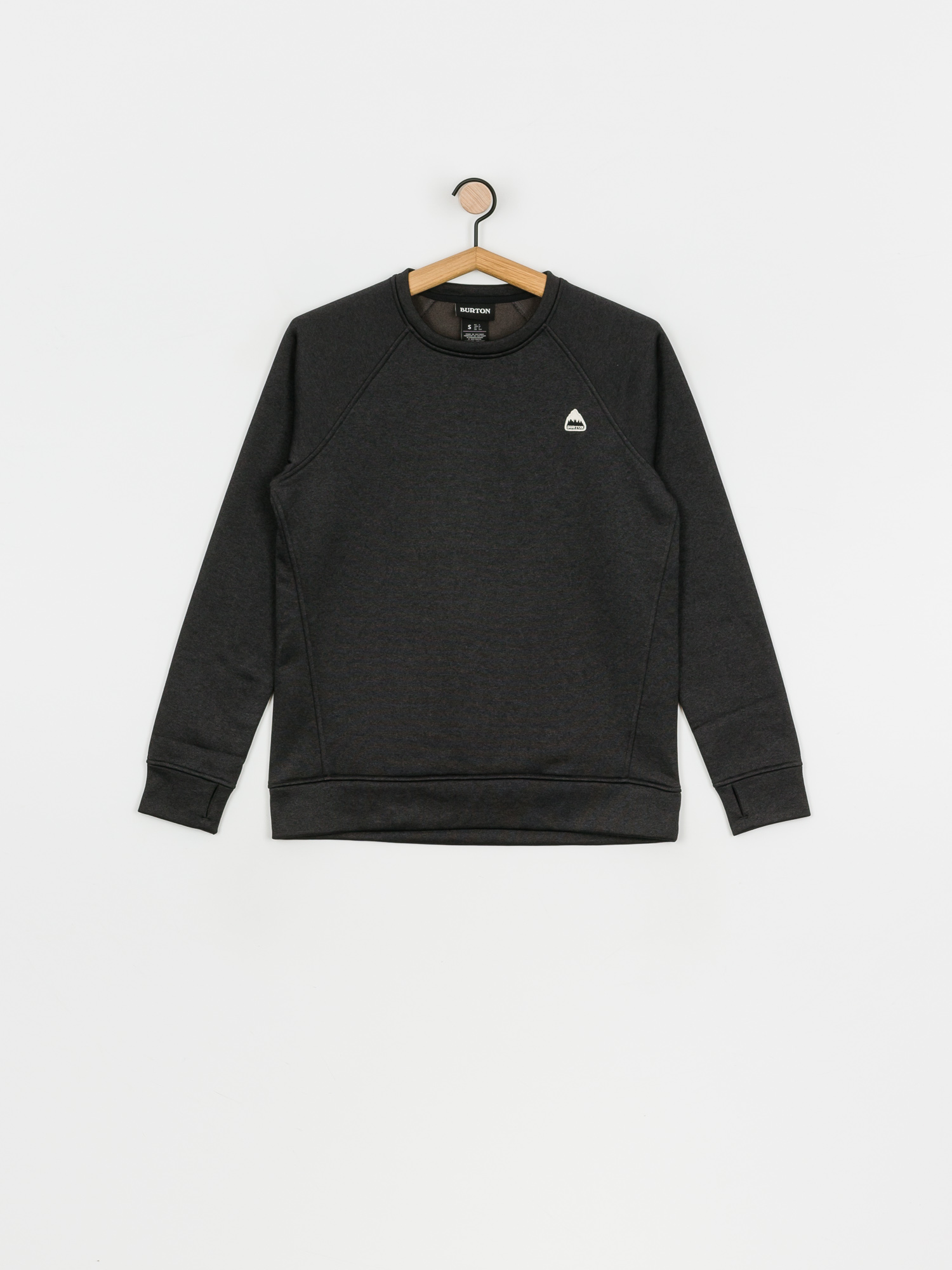 Damen Burton Oak Sweatshirt (true black heather)