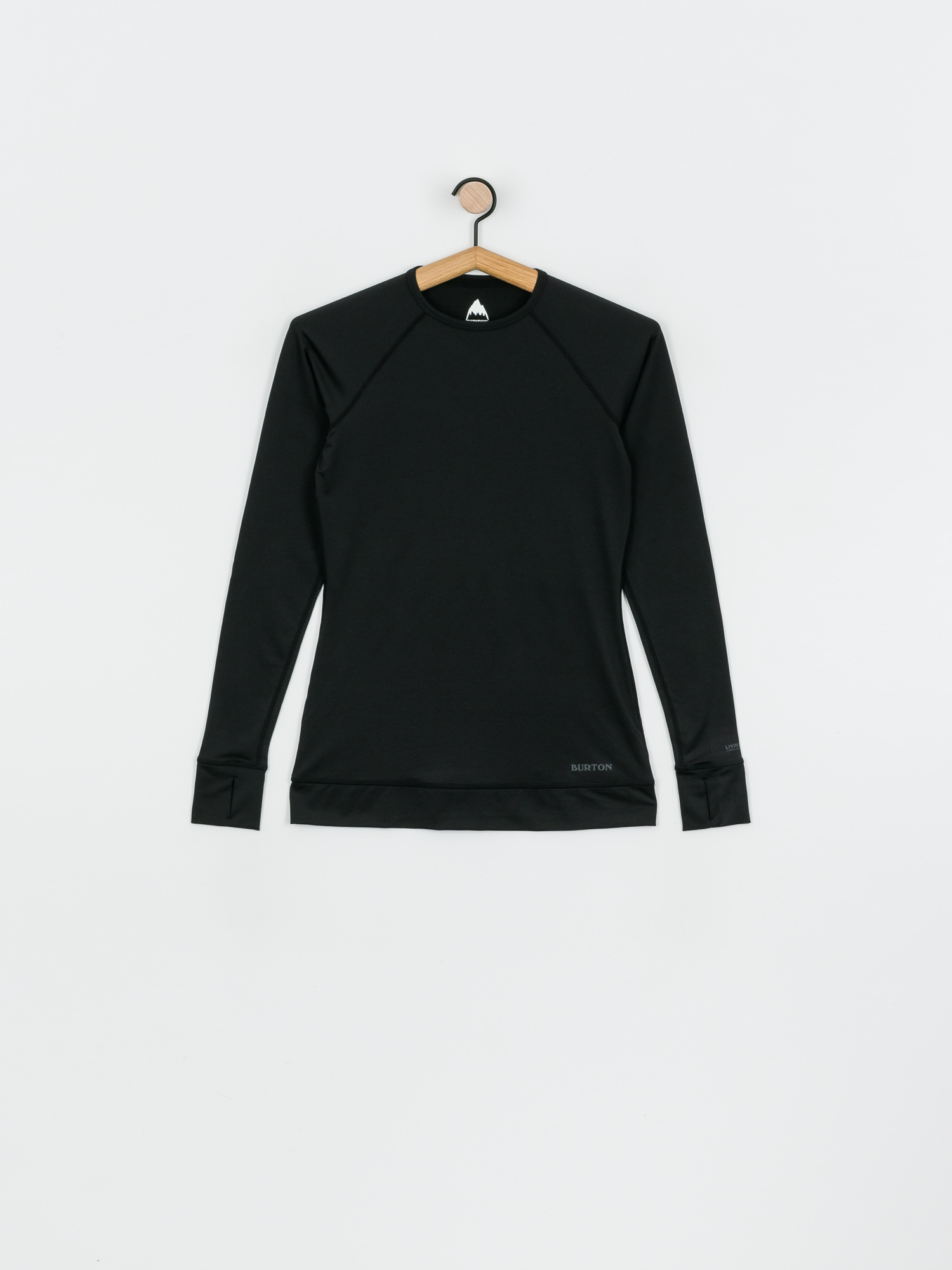 Womens Burton Roadie Base Layer Tech Active longsleeve (stout white/avgard)