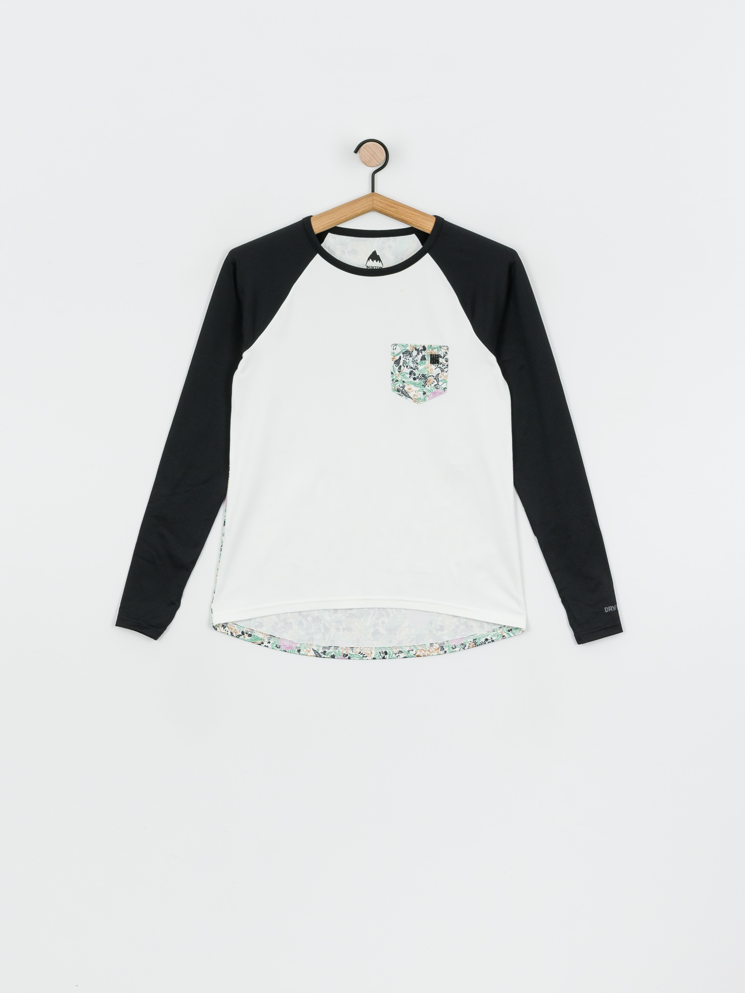 Womens Burton Roadie Base Layer Tech Active longsleeve (stout white/avgard)