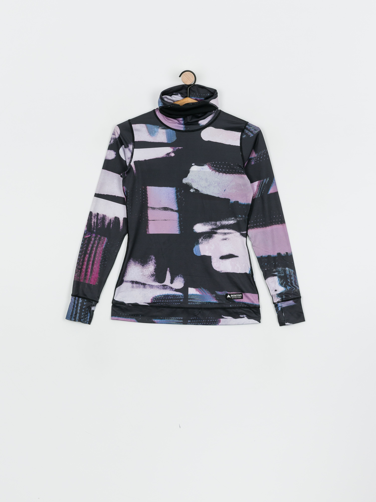 women's burton midweight base layer long neck shirt