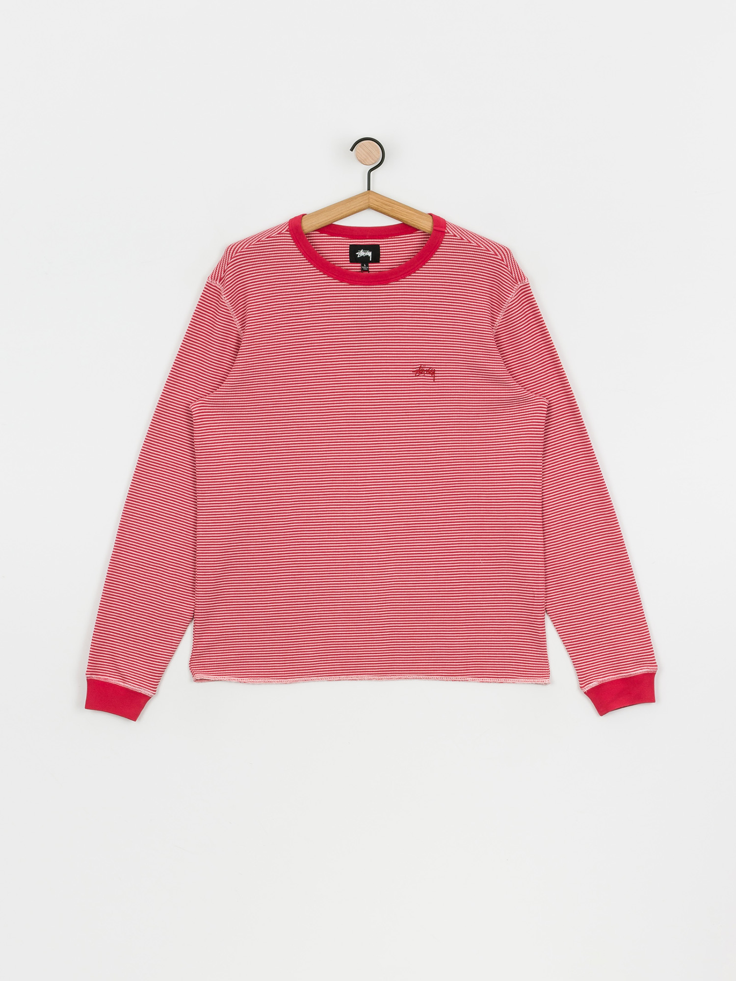 Stussy O'Dyed Thermal Longsleeve (rose)
