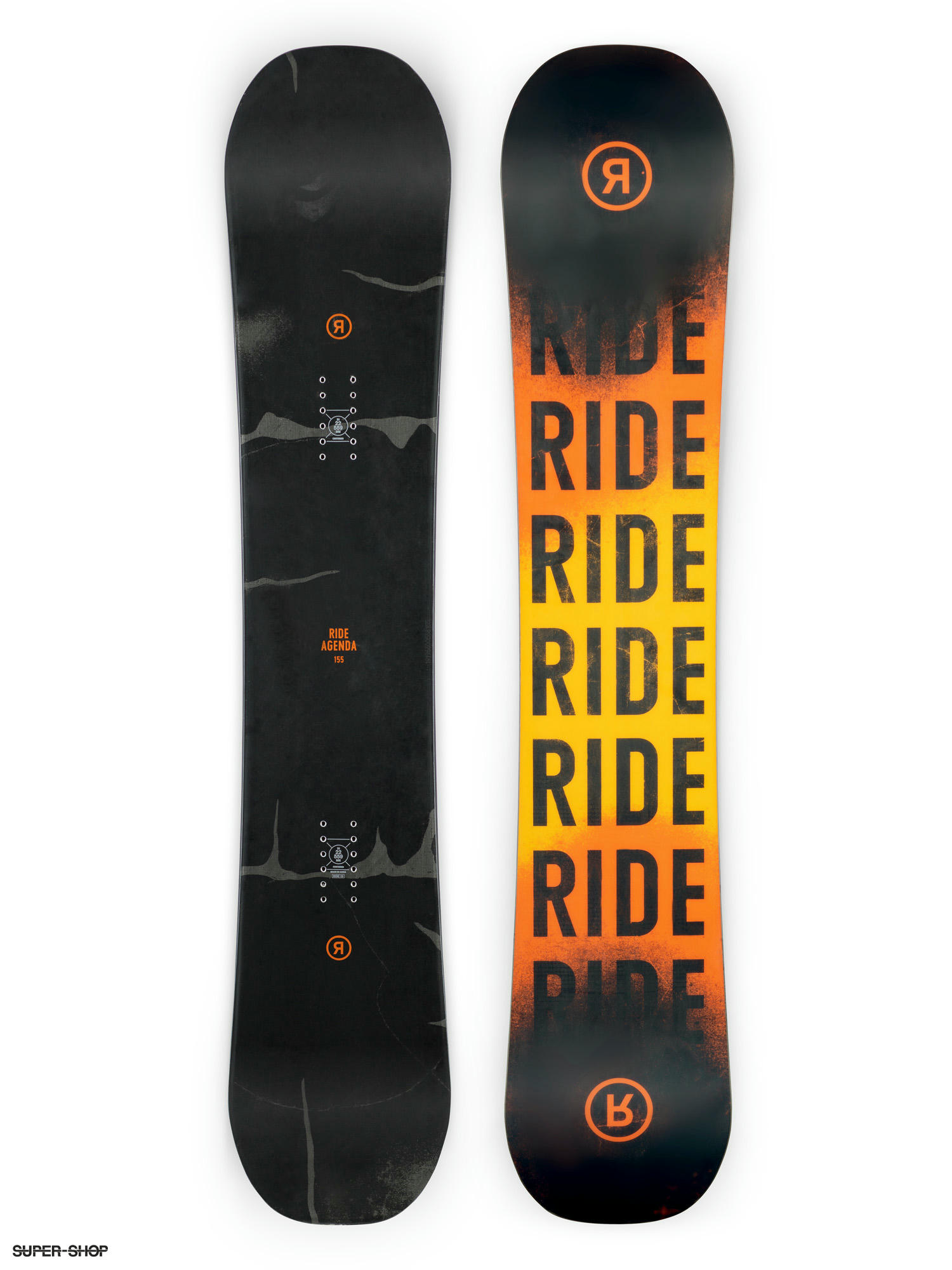 Ride Agenda Snowboard - black