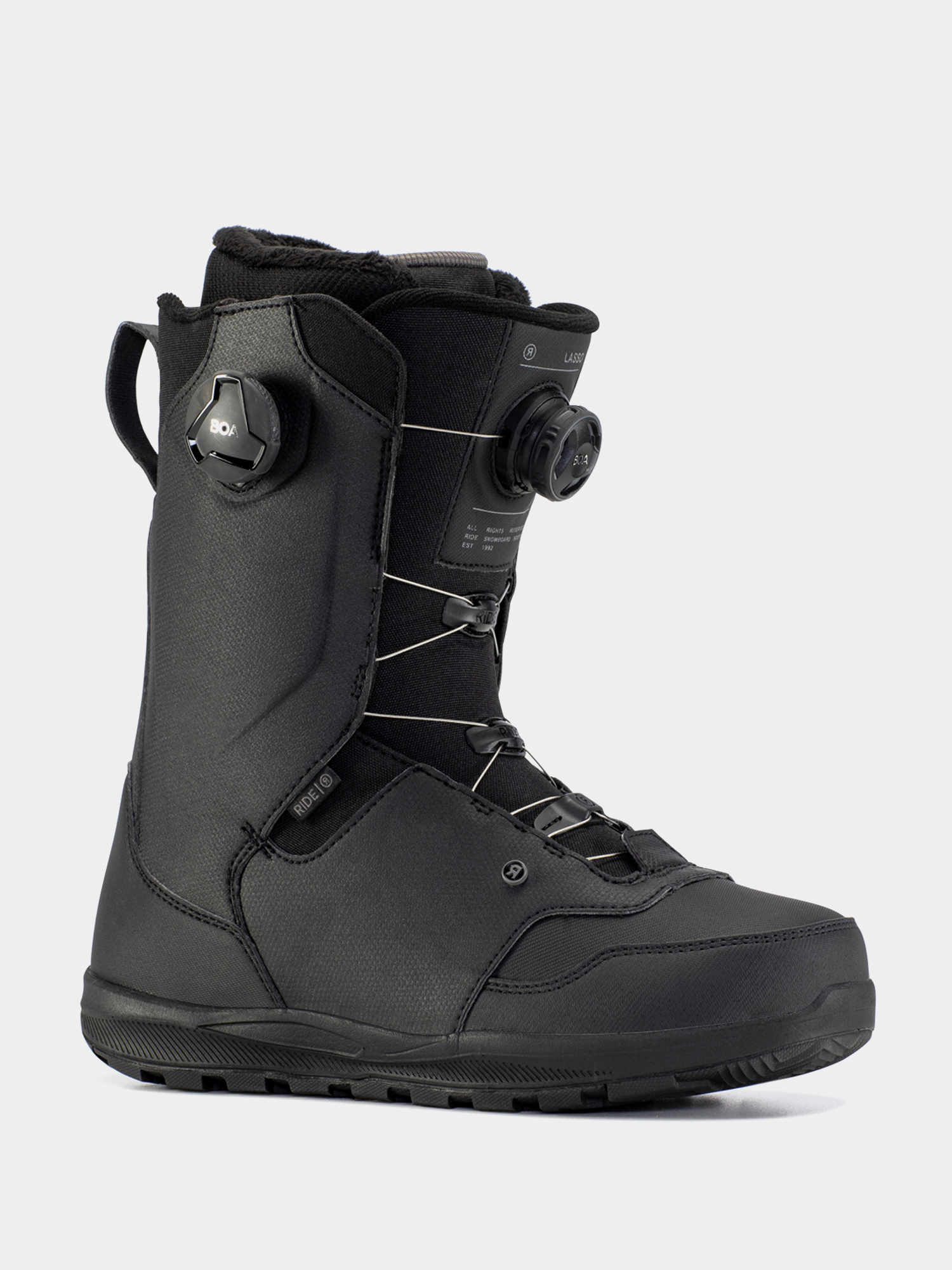 Mens Ride Lasso Snowboard boots (black)