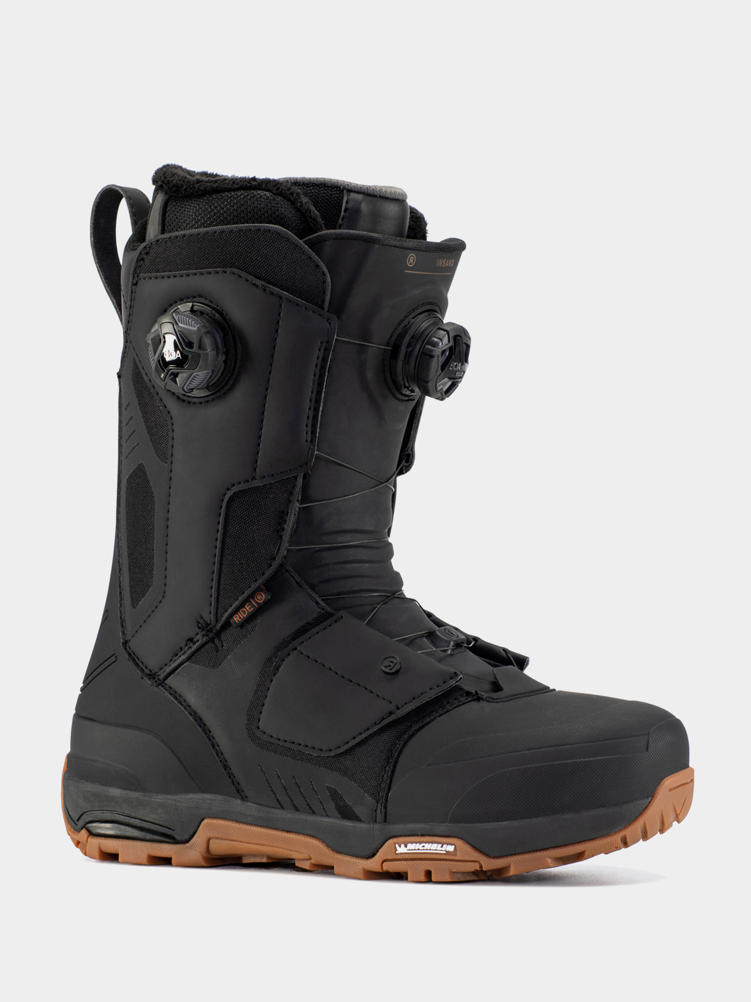 Mens Ride Insano Snowboard boots (black)