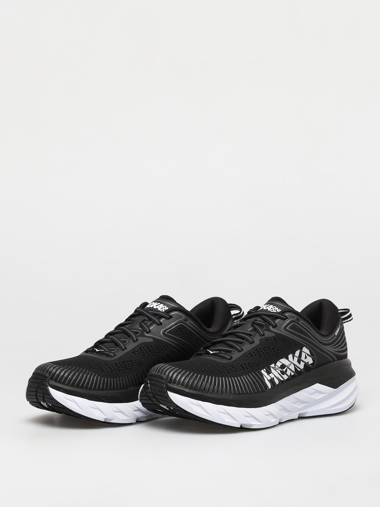 Hoka One One Bondi 7 Schuhe Wmn (black/white)