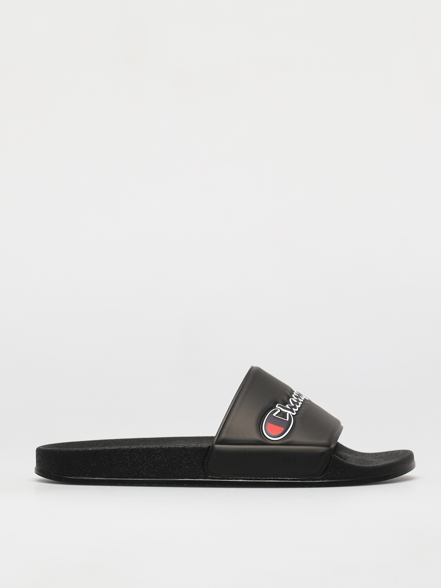 champion flip flops black