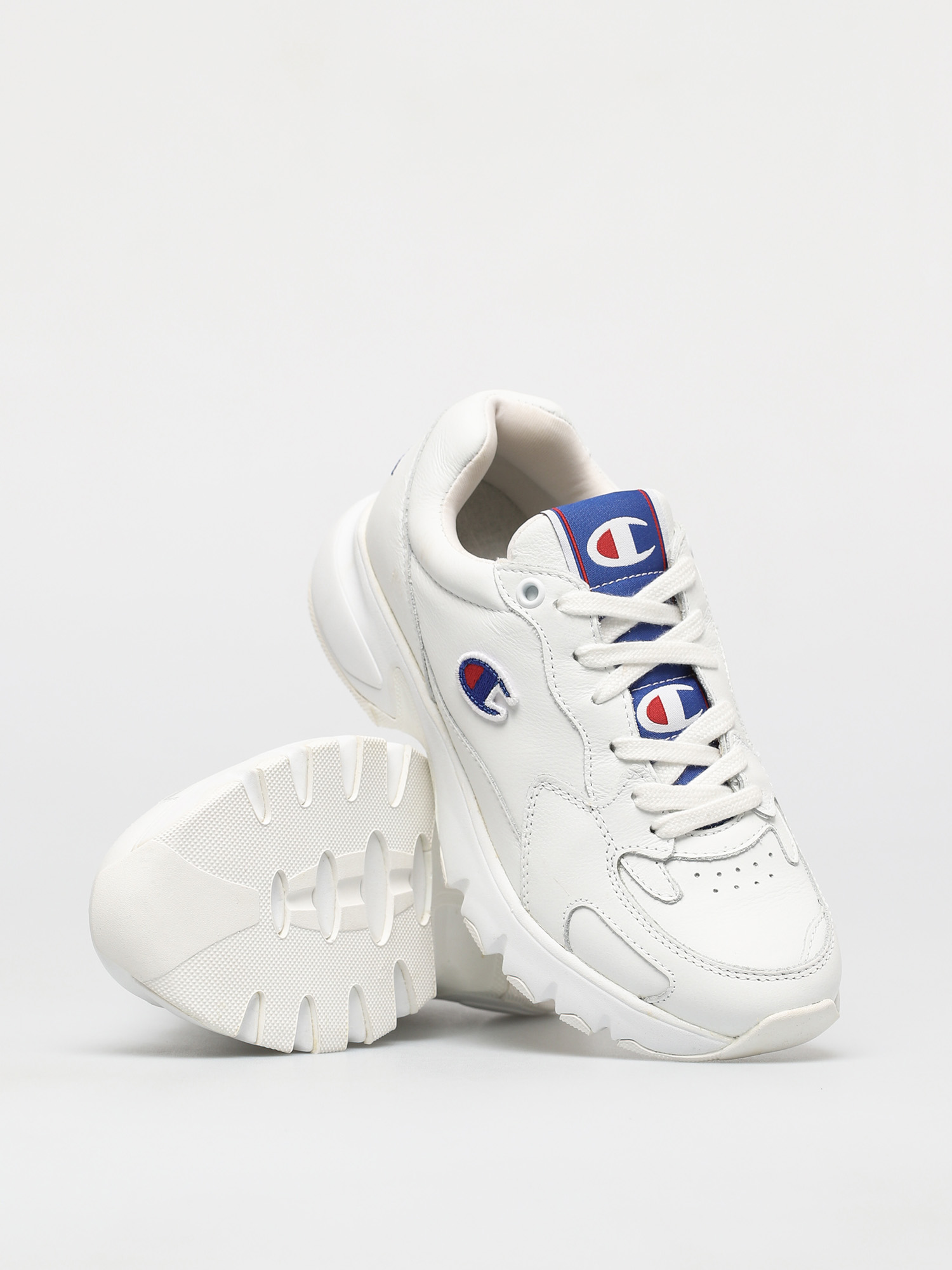 champion cwa leather trainers