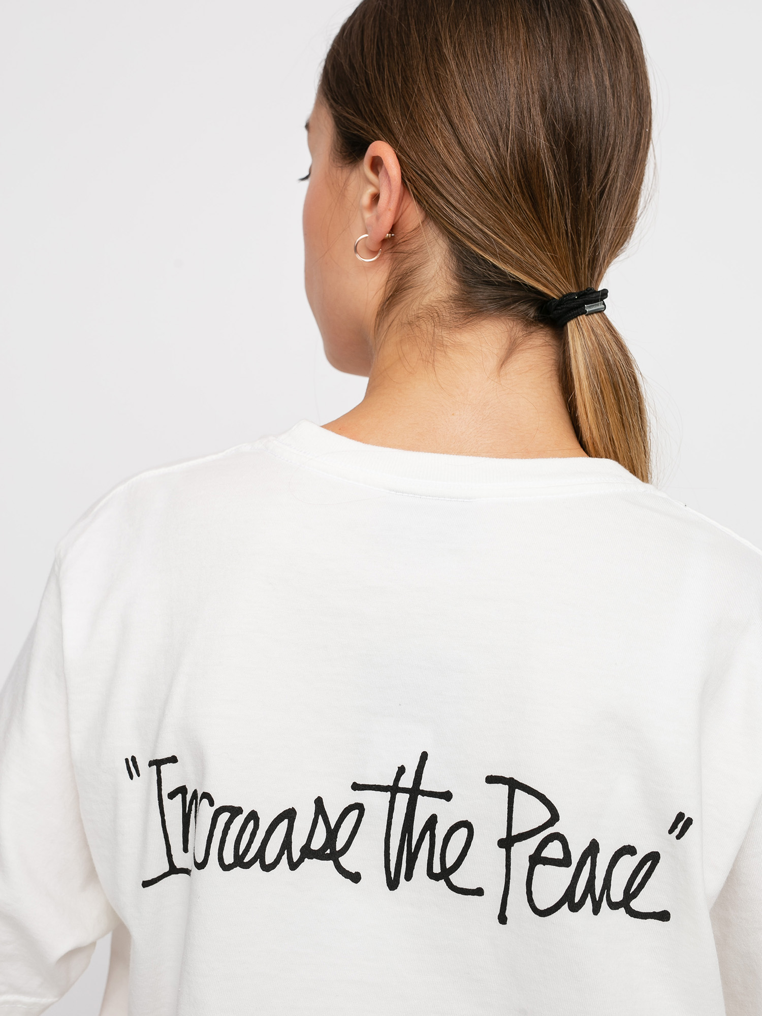 Stussy Increase The Peace Pig Dyed T-shirt Wmn (natural)