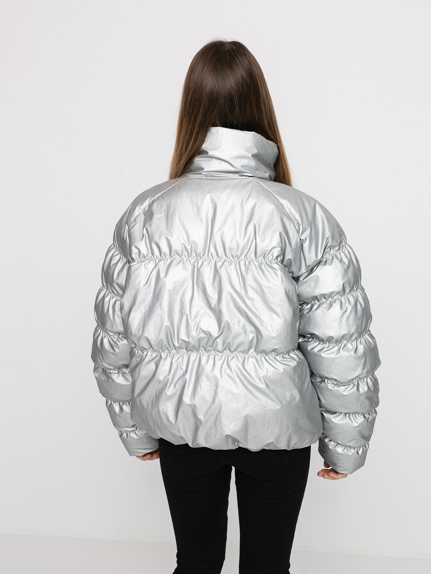 Nike Syn Fill Jkt Stmt Shine Jacket Wmn (metallic silver/black)