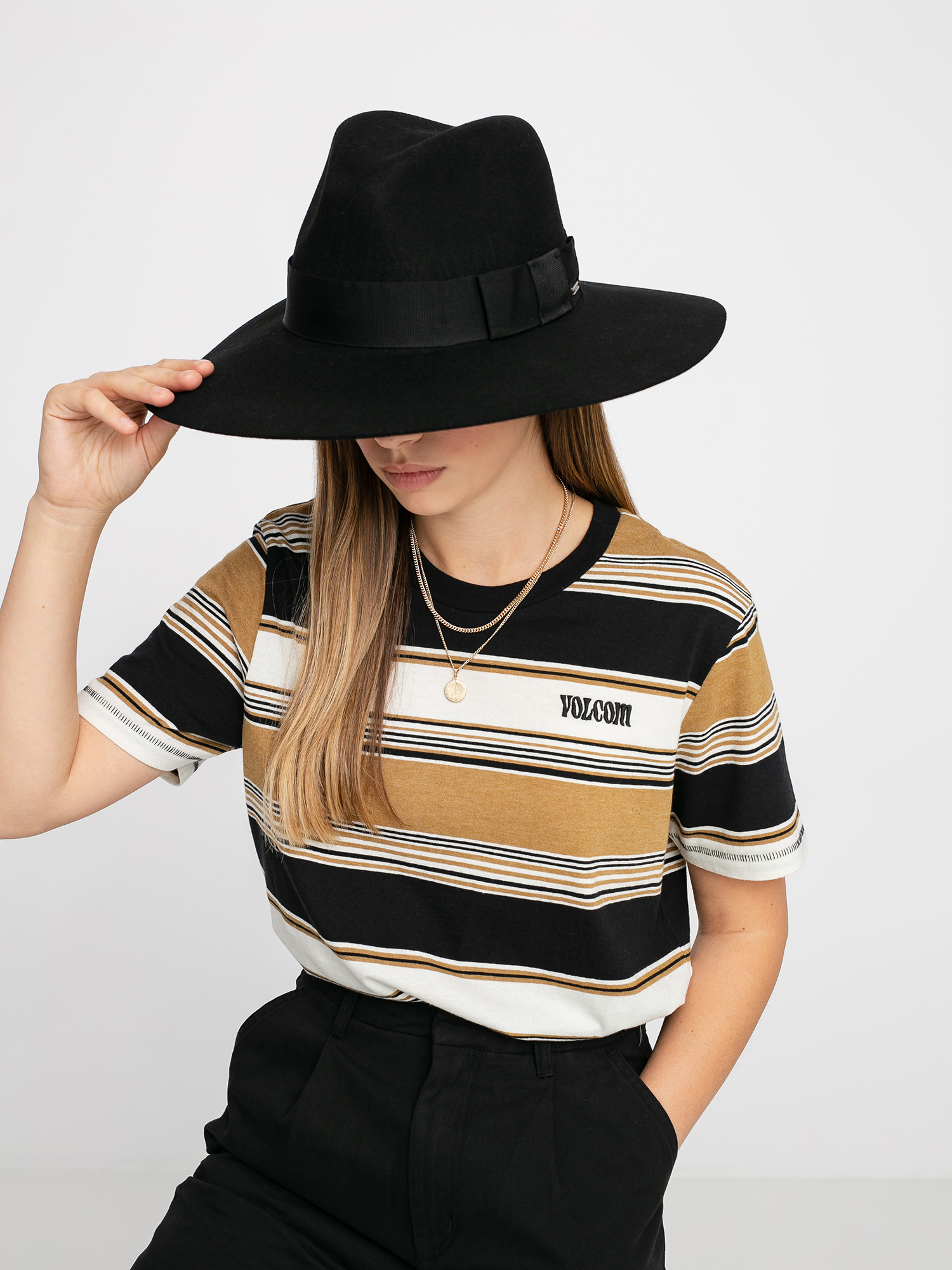 Volcom Doing Fine T-shirt Wmn (vintage gold)