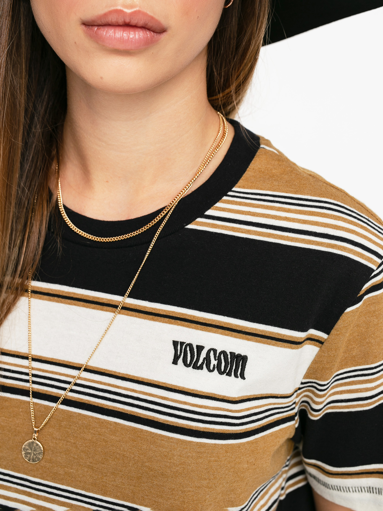 Volcom Doing Fine T-shirt Wmn (vintage gold)