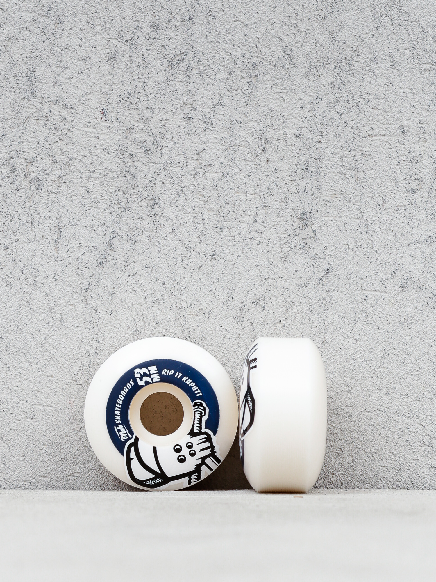 Mob Skateboards Rollen Skull (white/navy)