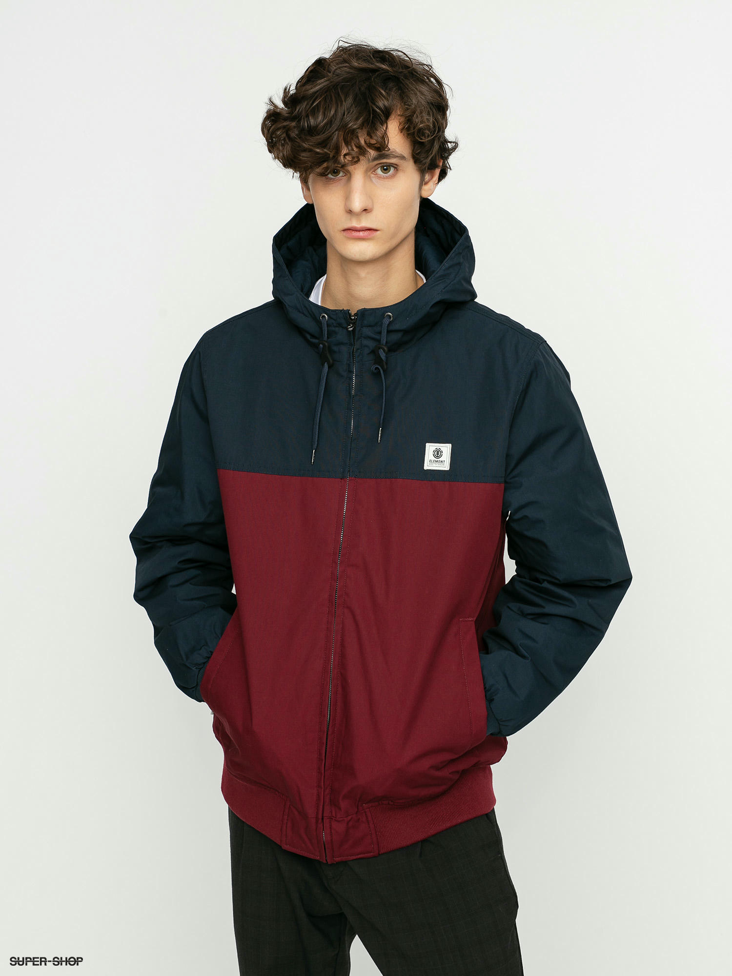 Element Dulcey Two Tones Jacket - burgundy (vintage red)