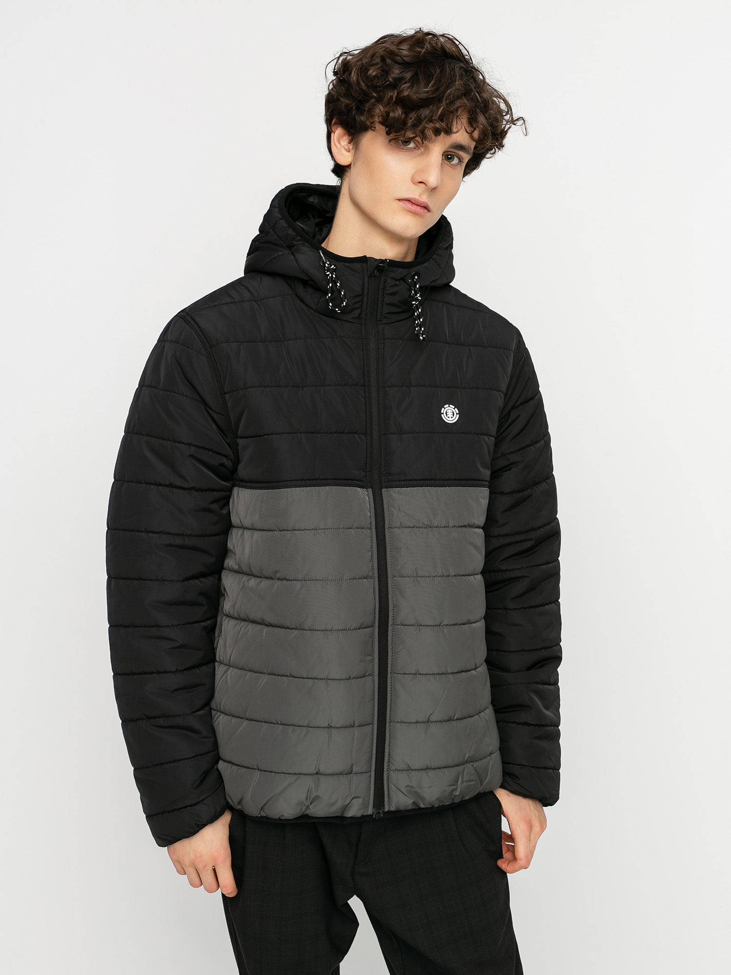 Element Alder Puff Fundament Jacket black asphalt