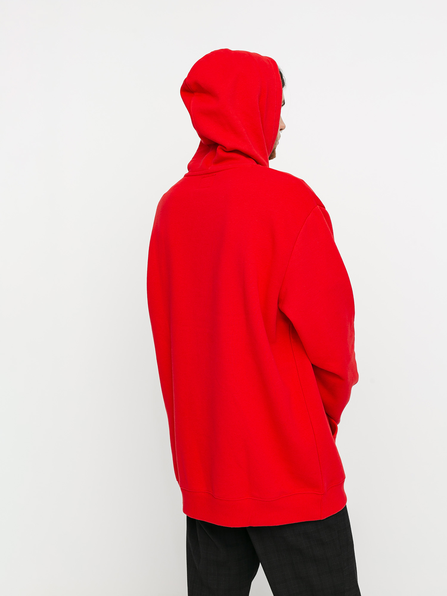 Red dc hoodie sale