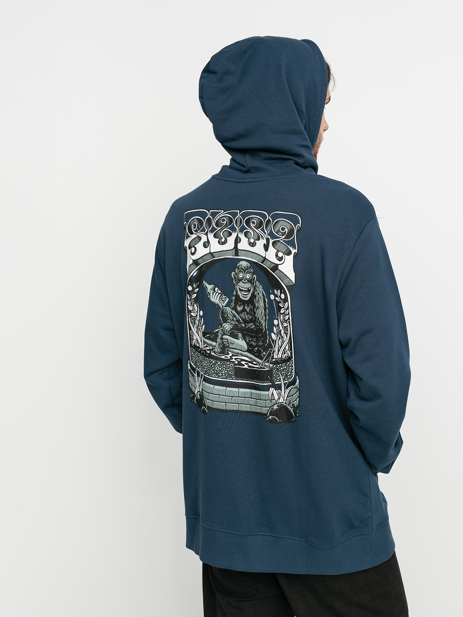 RVCA Martin A HD Hoodie (seattle blue)