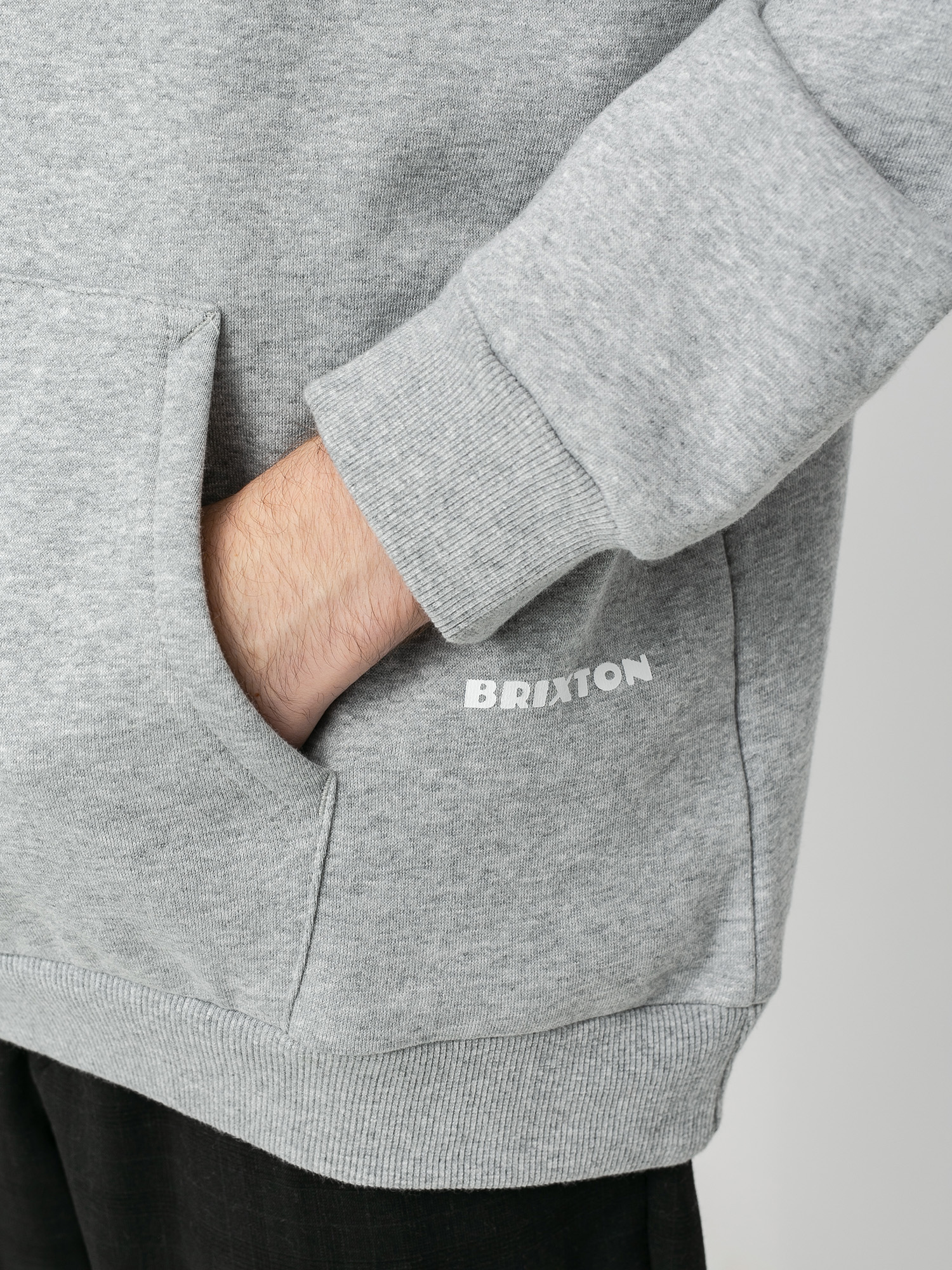 Brixton Melter HD Hoodie (heather grey)