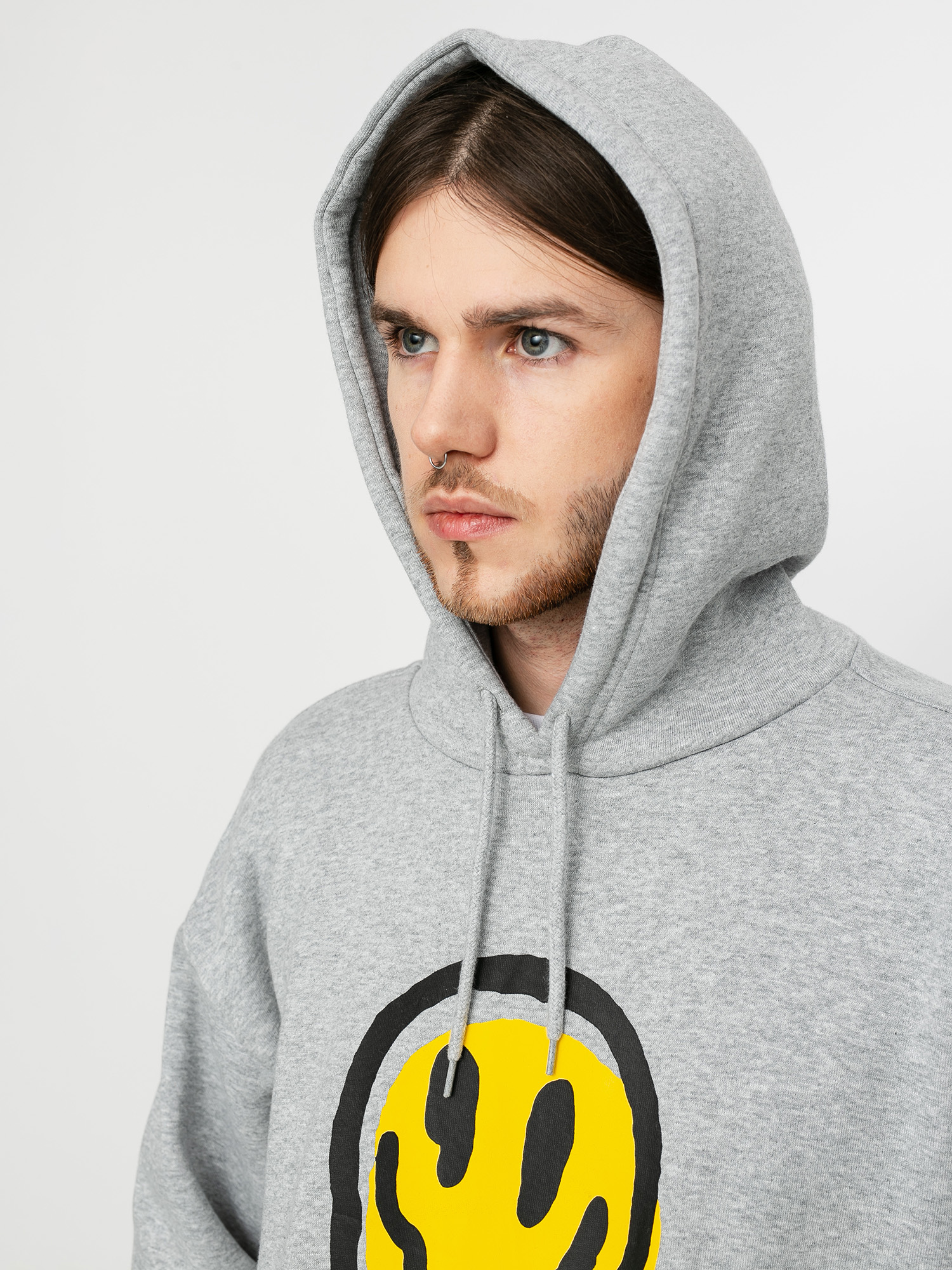 Brixton Melter HD Hoodie (heather grey)