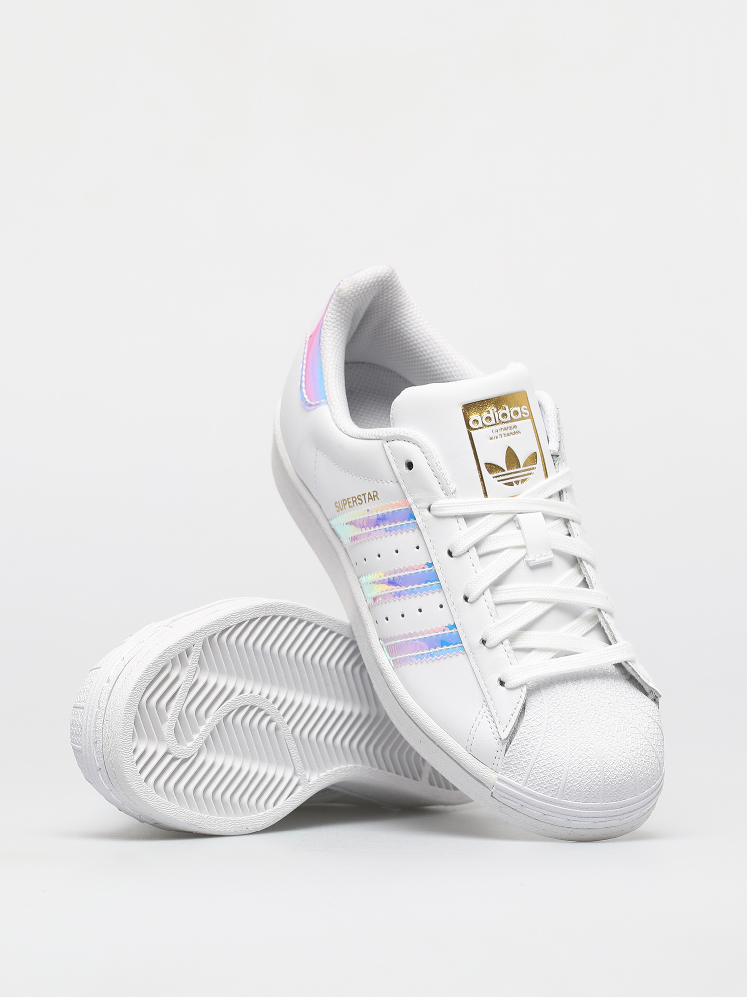 adidas Originals Superstar Shoes Wmn (ftwwht/goldmt/cblack)