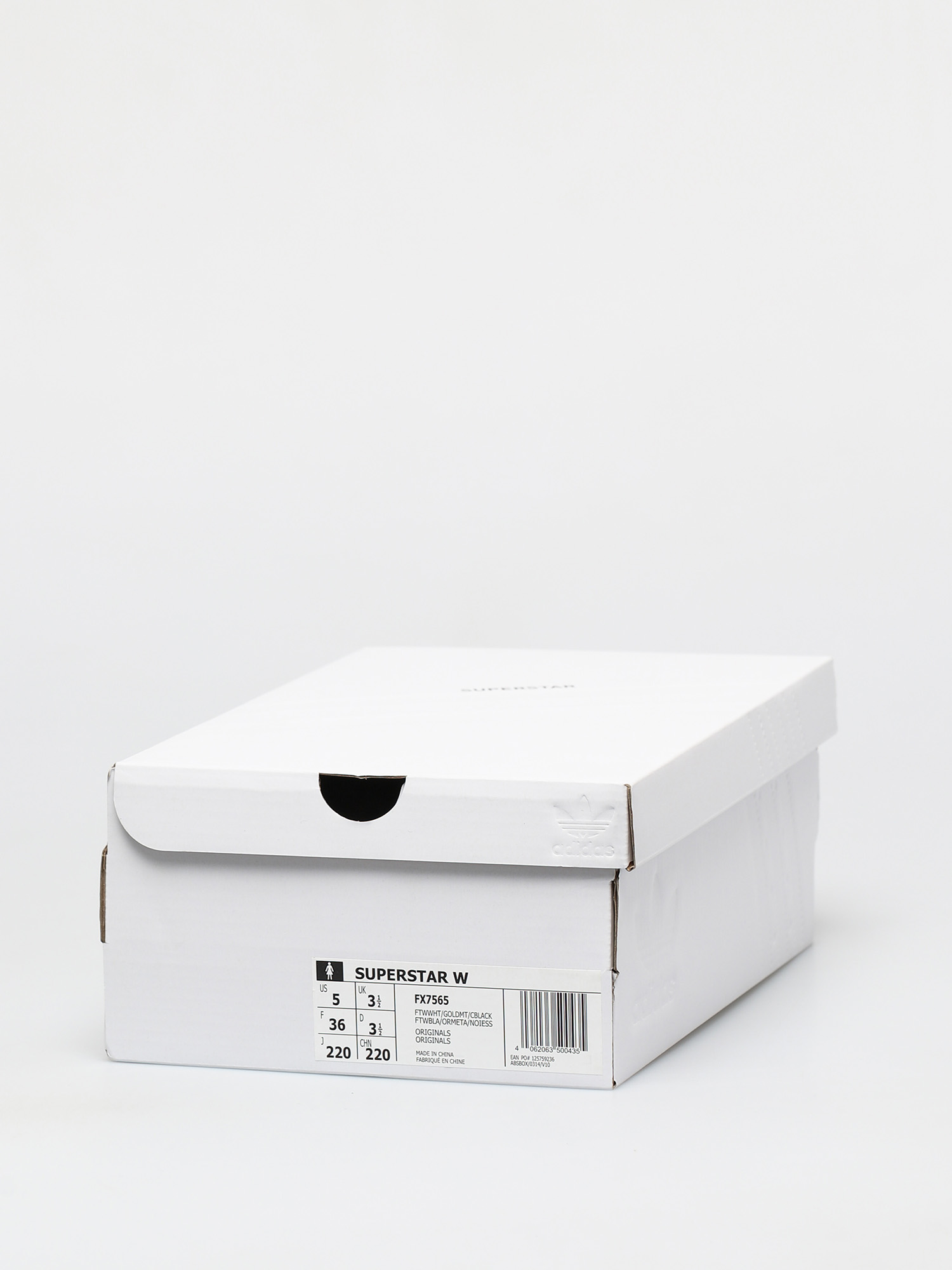 adidas Originals Superstar Shoes Wmn (ftwwht/goldmt/cblack)