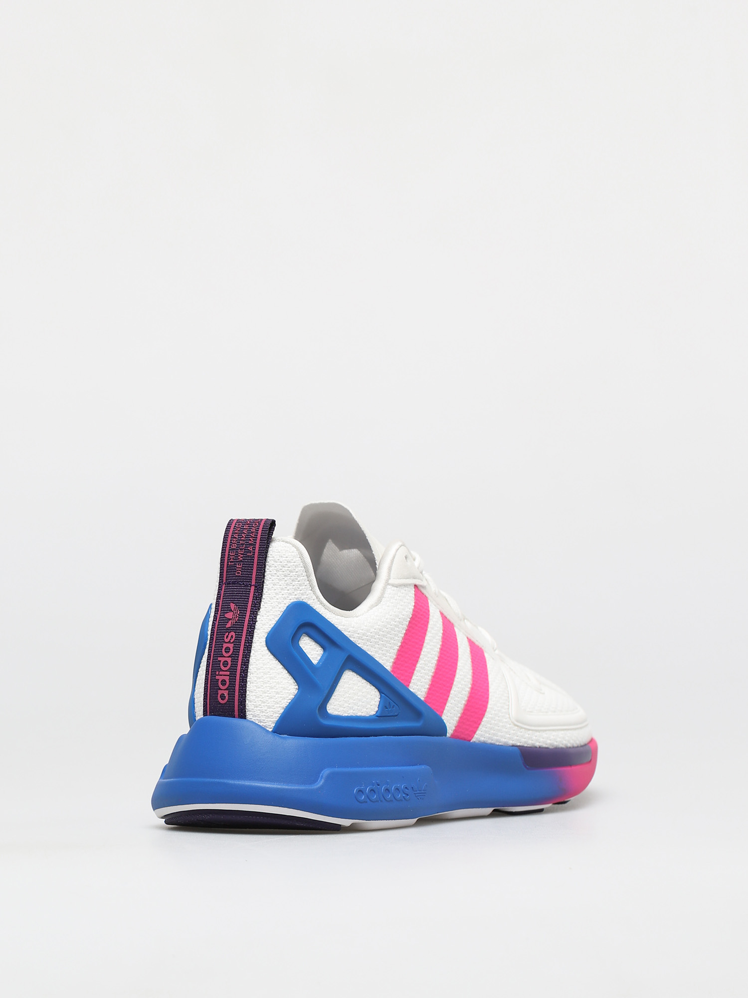 adidas Originals Zx 2K Flux Shoes Wmn (crywht/shopnk/blue)