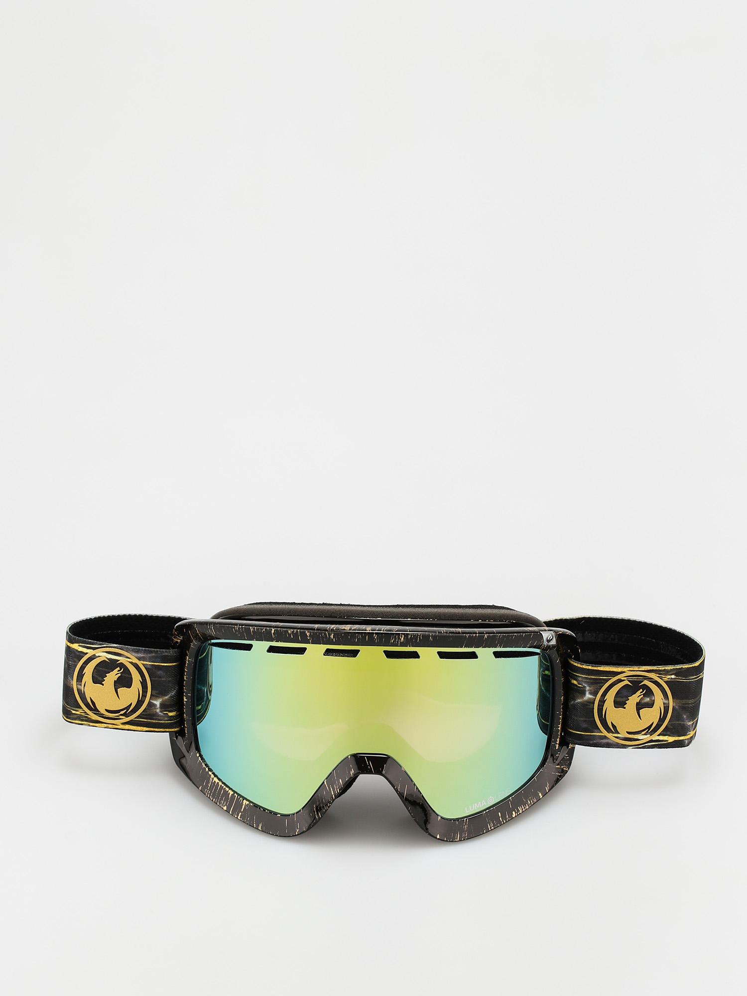 Dragon D1 Otg Goggles (14 karat/ll gold ion/ll amber)