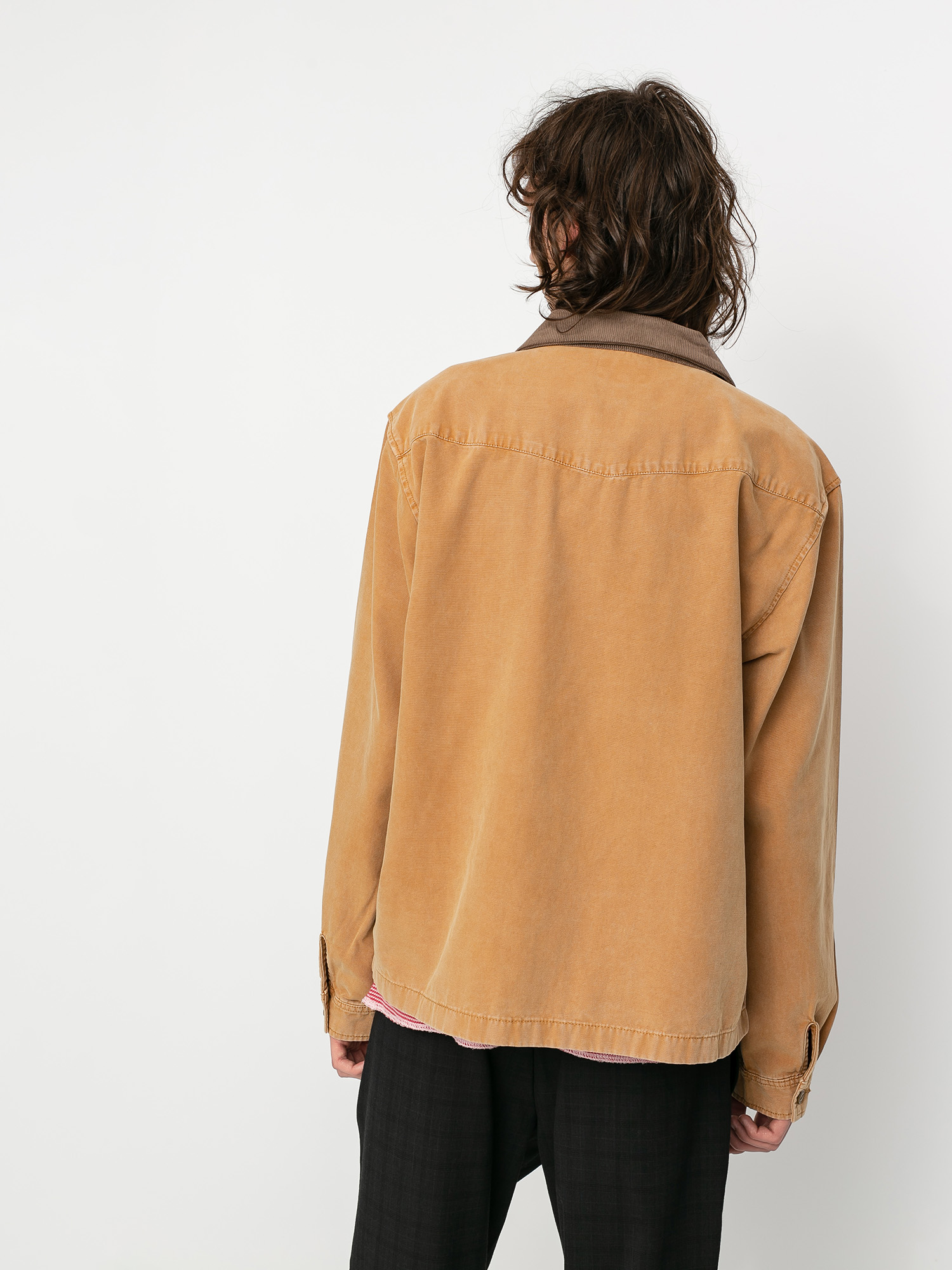Stussy Washed Canvas Work Jacket (gold)
