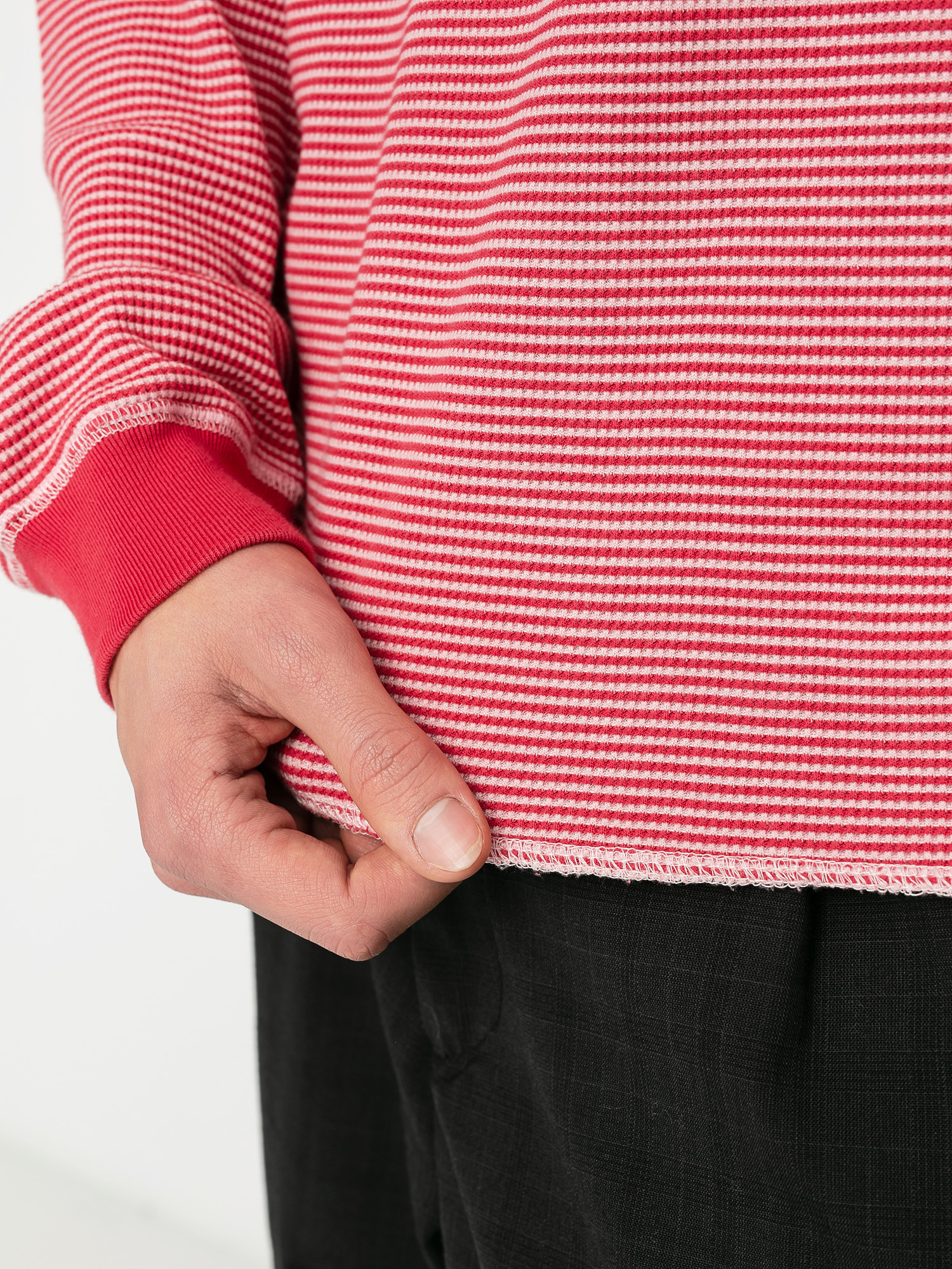 Stussy O'Dyed Thermal Longsleeve (rose)