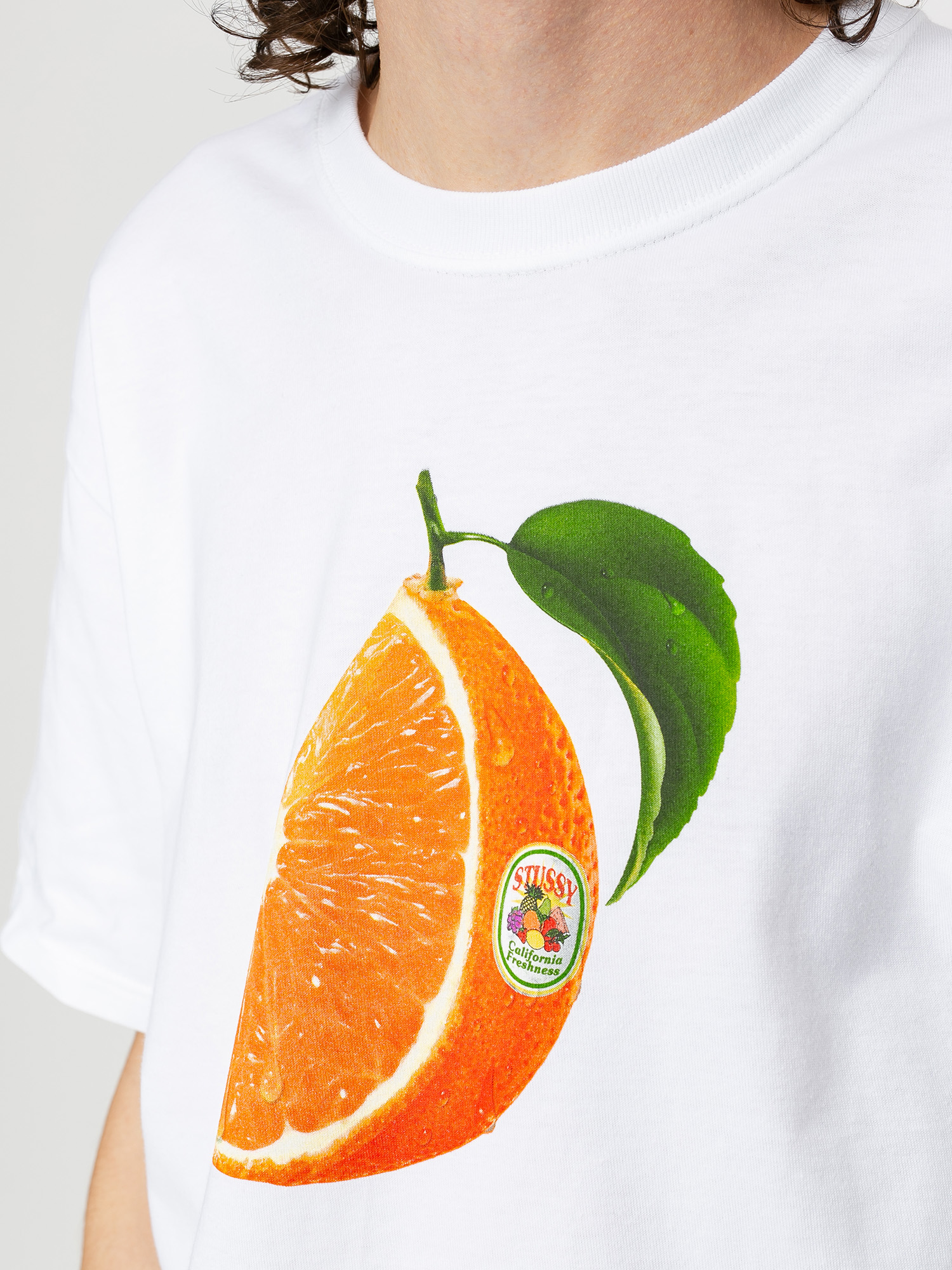 Stussy Orange Slice T-shirt (white)