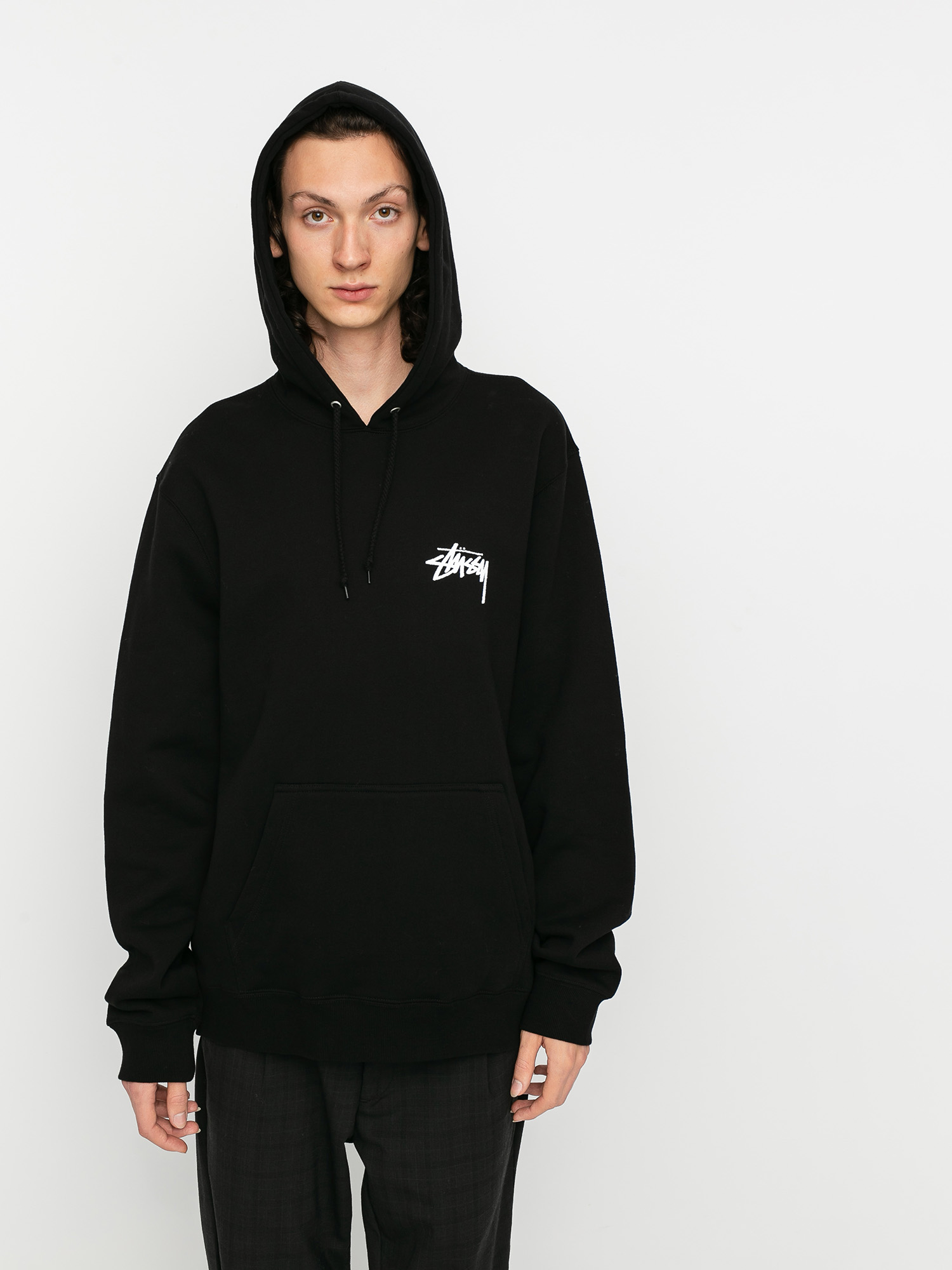 Stussy Peace Love HD Hoodie black (black)