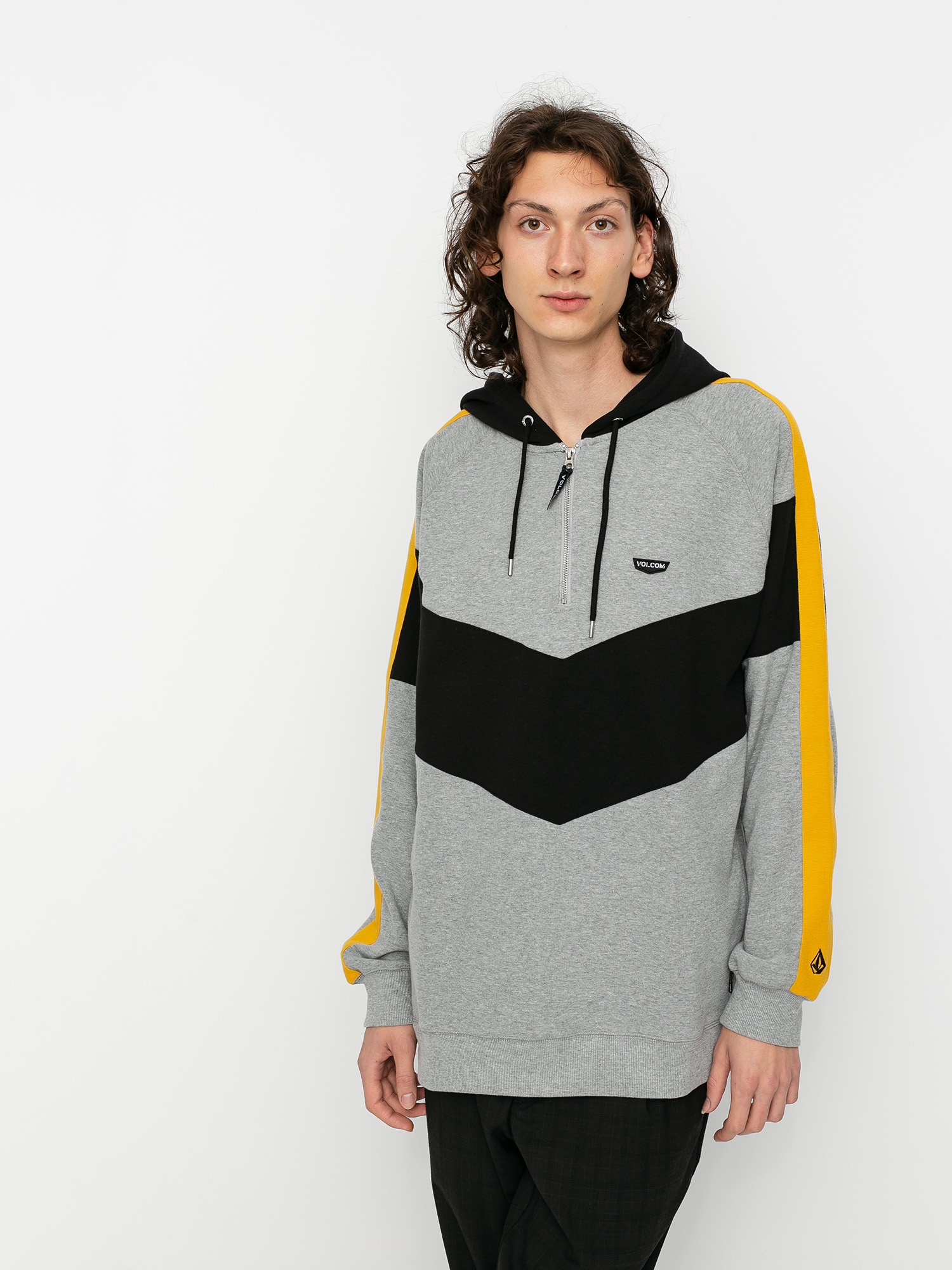 volcom grey hoodie