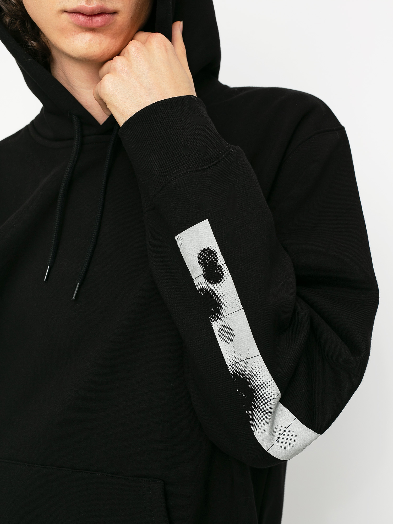 Carhartt WIP Reflective Headlight HD Hoodie (black/reflective grey)