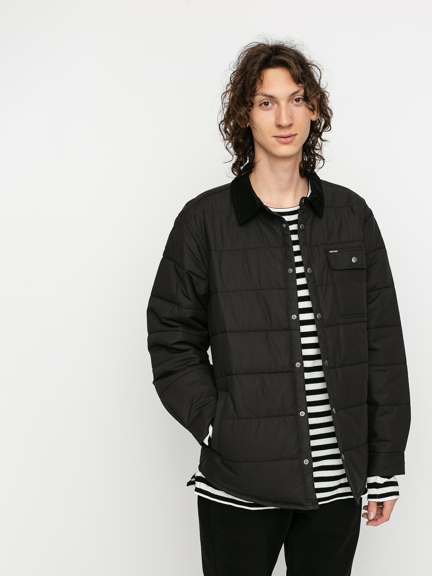 Brixton Cass Jacke (black/black)