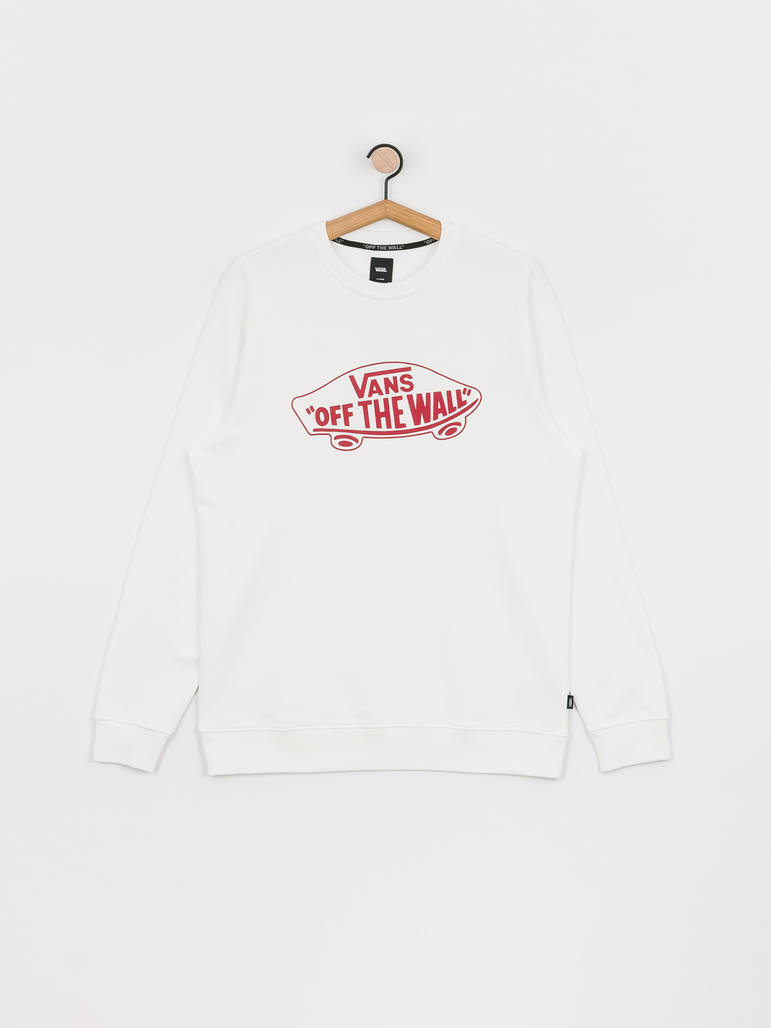 vans sweatshirt white