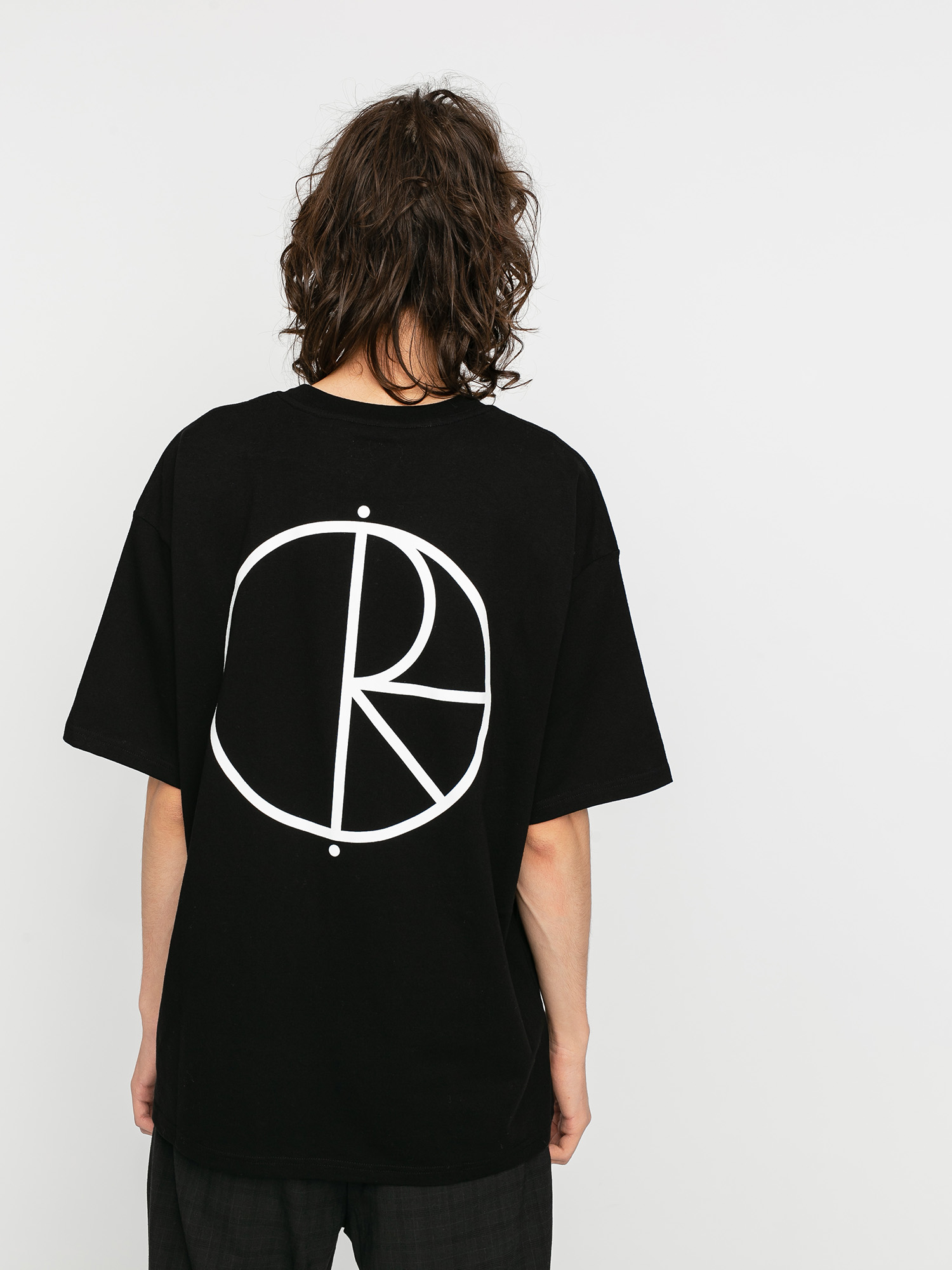 Polar Skate T-shirt Stroke Logo (black)