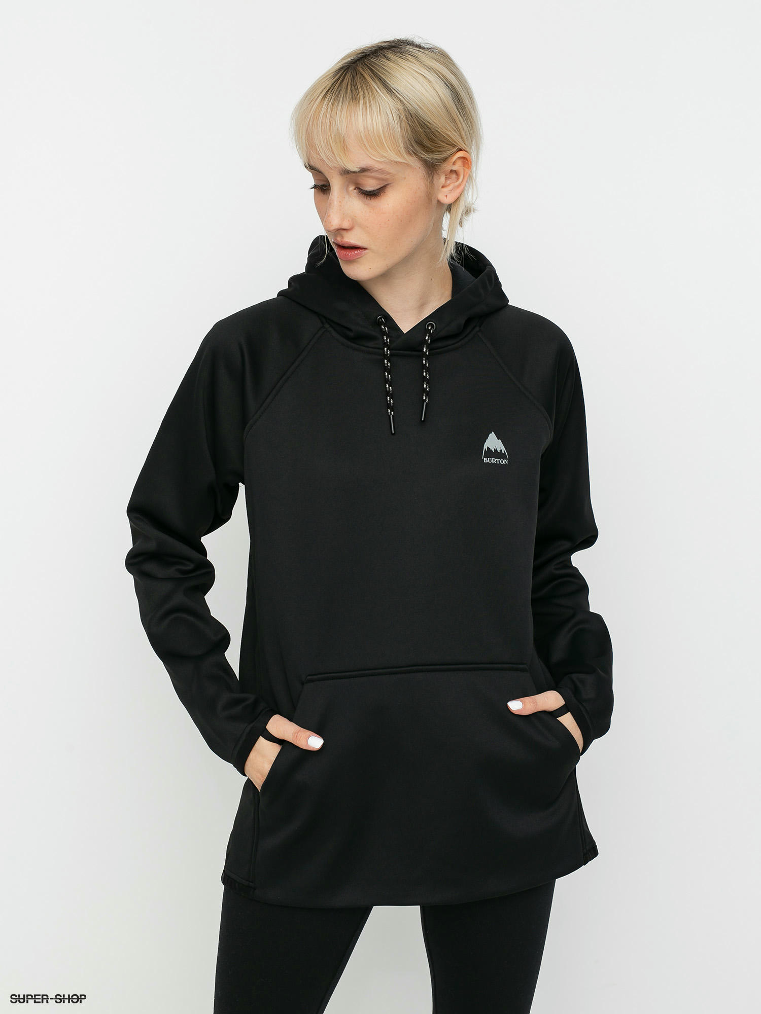 Burton Crown Weatherproof HD Hoodie Wmn true black