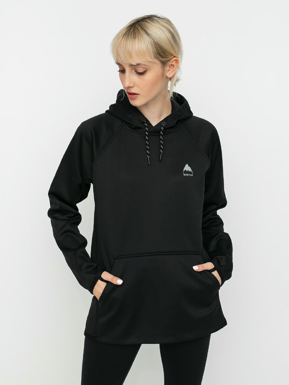 Burton Crown Weatherproof HD Hoodie Wmn (true black)