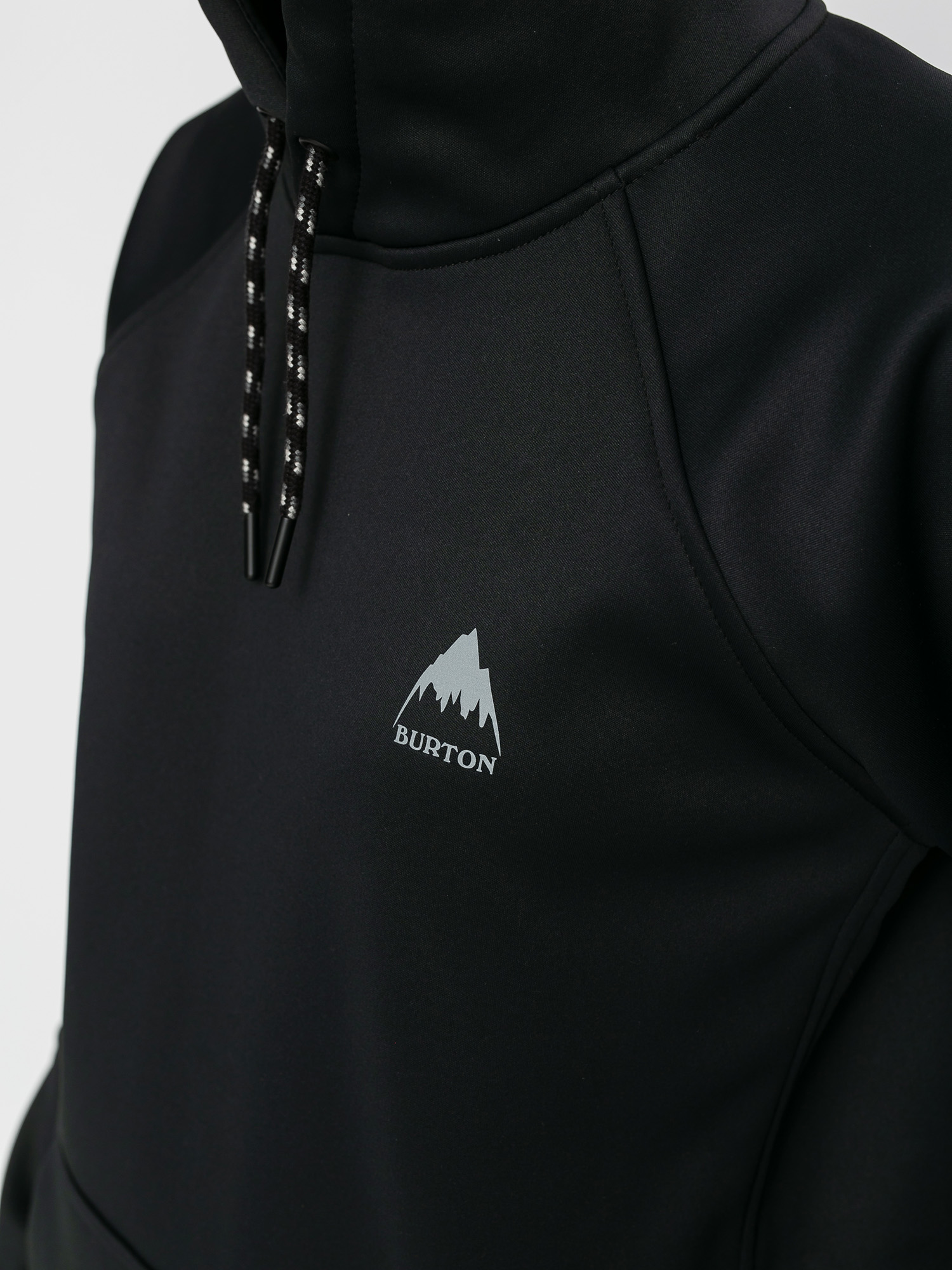 Womens Burton Crown Weatherproof HD Active sweatshirt (true black)